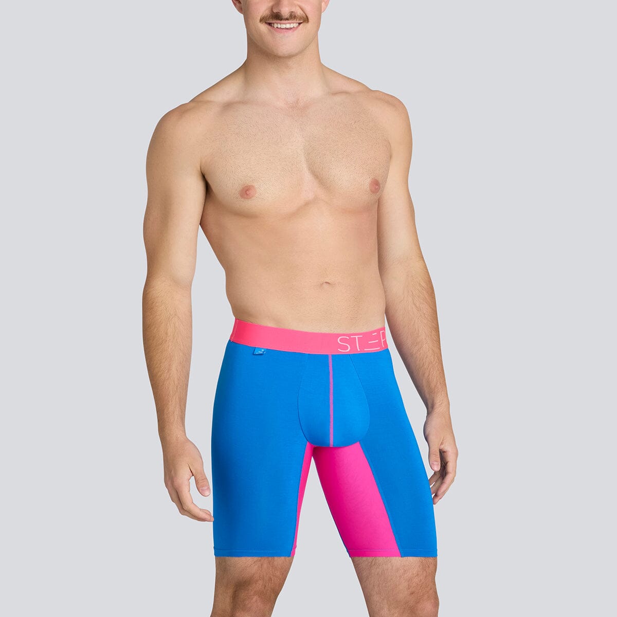 Boxer Brief Sport - Pink Skits - Bamboo Underwear