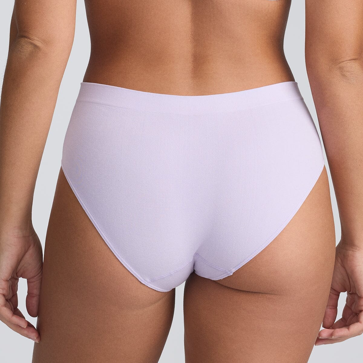 Purple Seamless Underwear Step One - Model:Elke