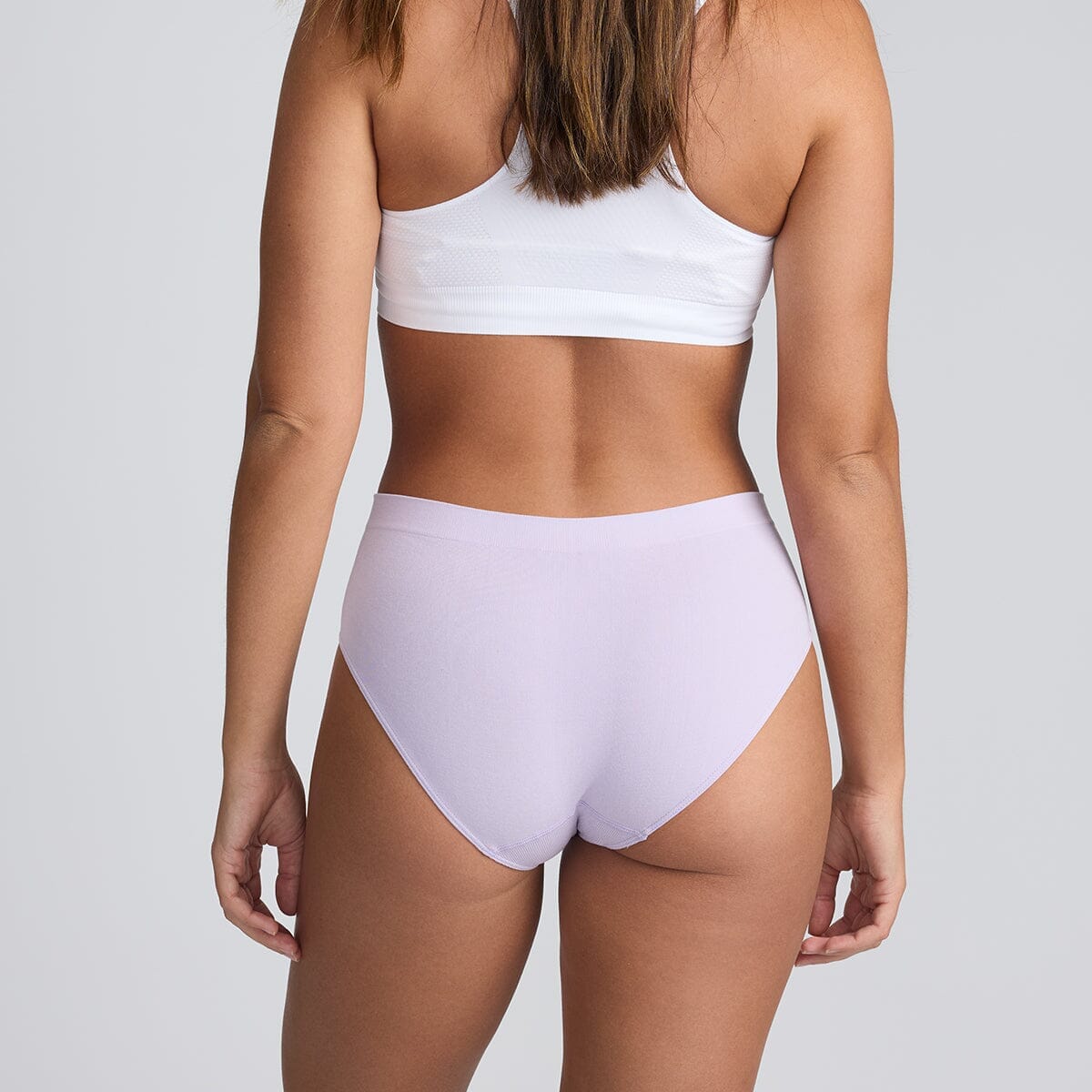 Purple Seamless Underwear Step One - Model:Elke