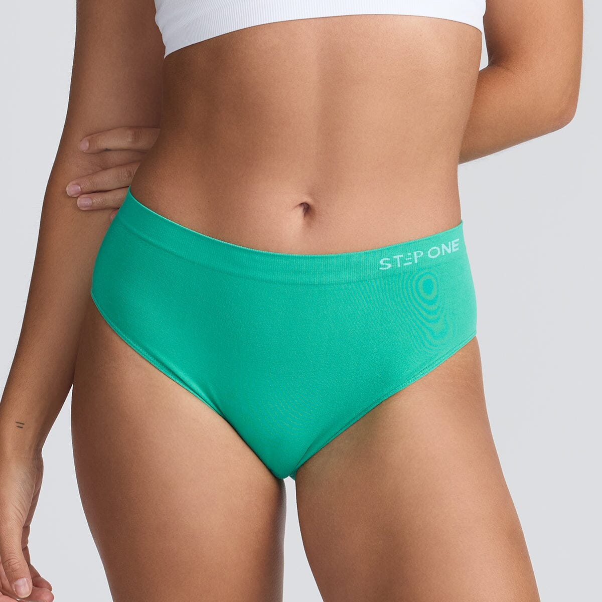 Women's SmoothFit Bikini Brief - Mint - Bamboo Underwear