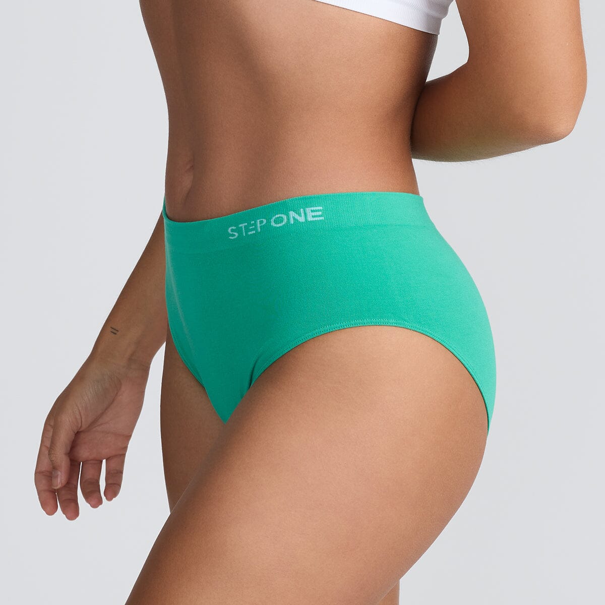 Women's SmoothFit Bikini Brief - Mint - Bamboo Underwear