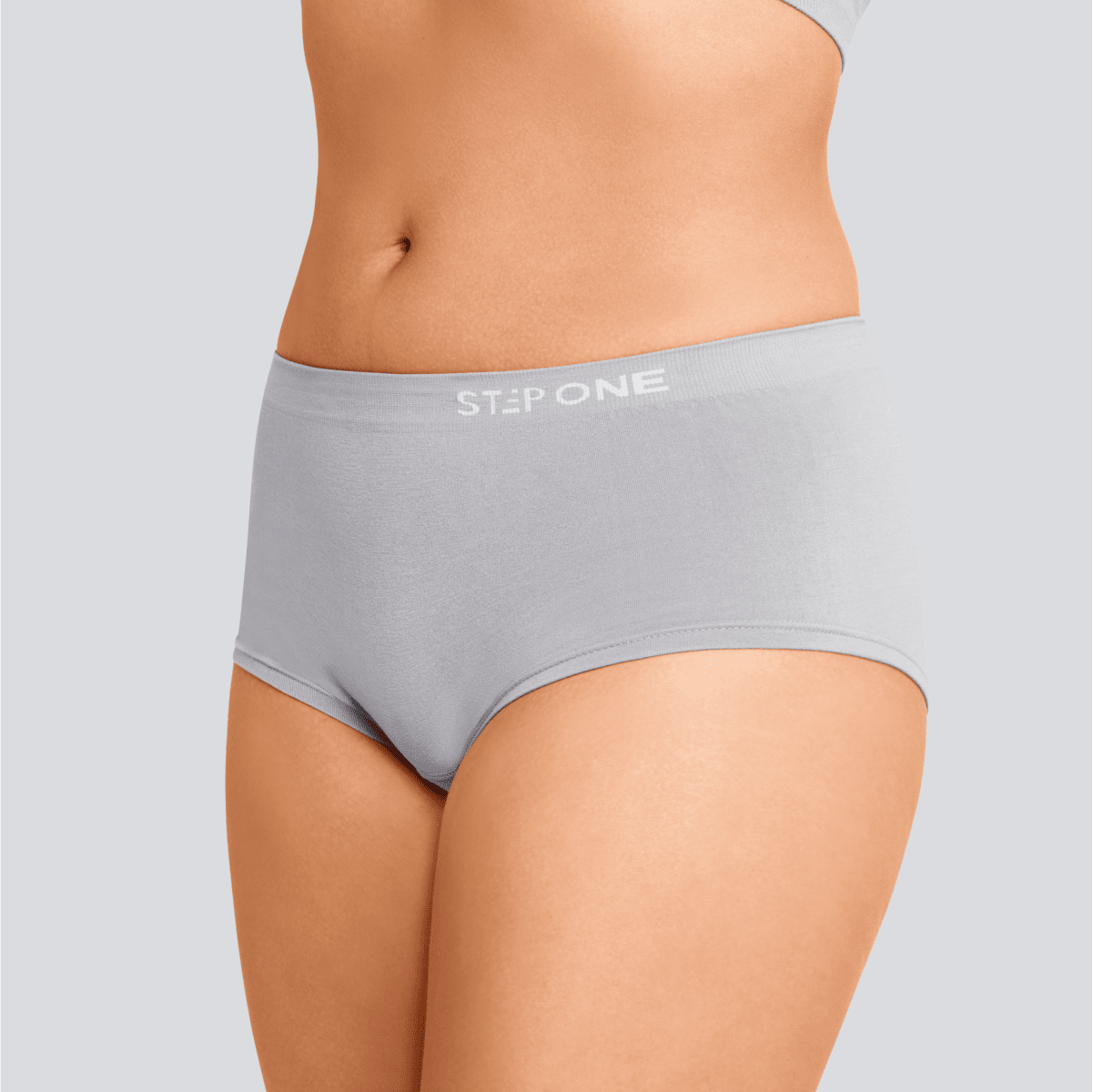 Women's SmoothFit Boyleg - Grey - Bamboo Underwear