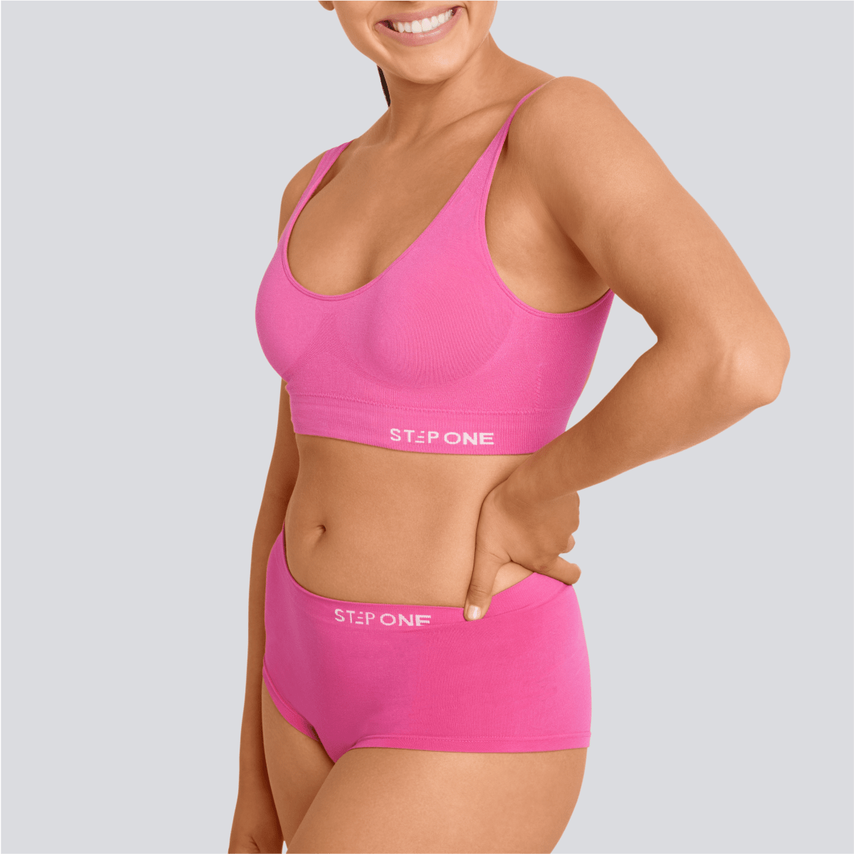 Women's SmoothFit Boyleg - Candy Pink - Bamboo Underwear