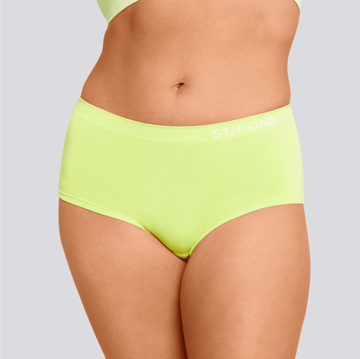 Women's SmoothFit Boyleg - Lime Spark - Bamboo Underwear