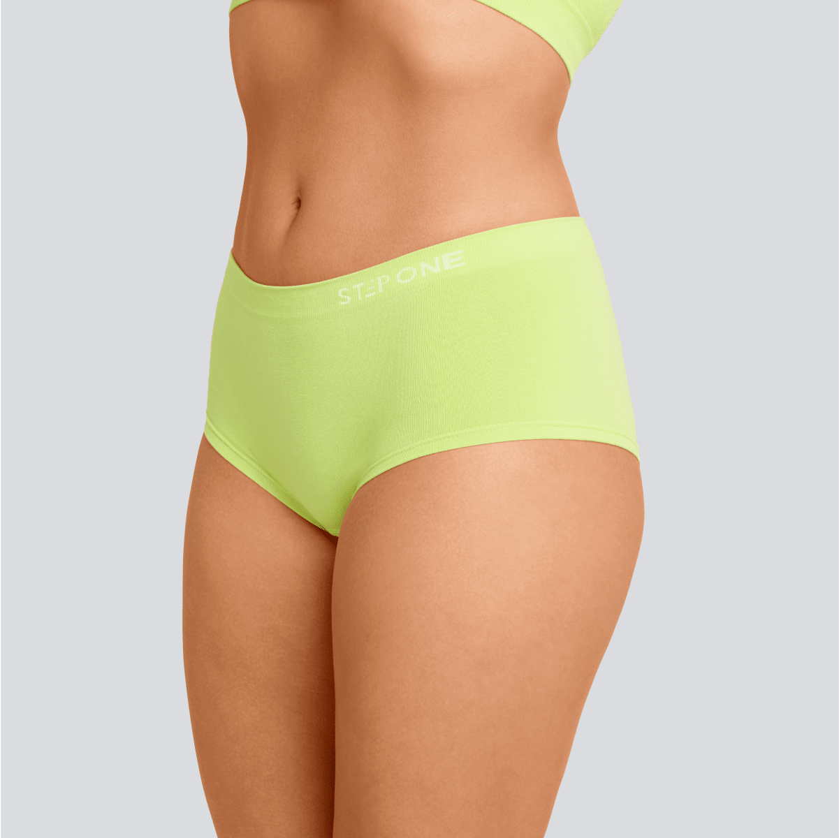 Women's SmoothFit Boyleg - Lime Spark - Bamboo Underwear
