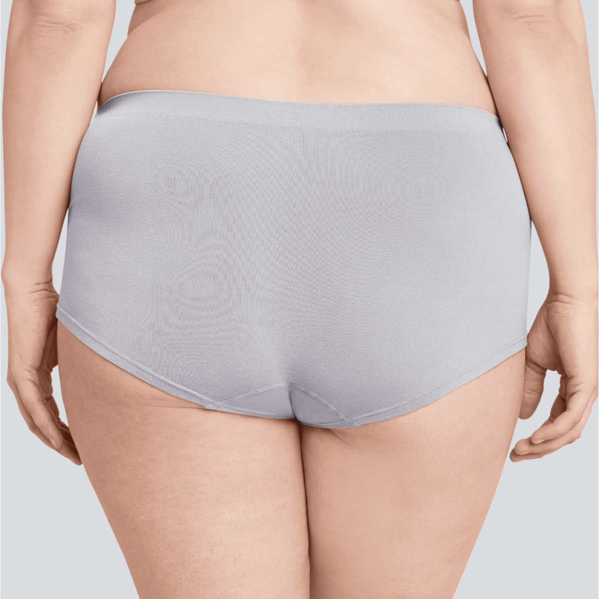 Women's SmoothFit Boyleg - Grey - Bamboo Underwear