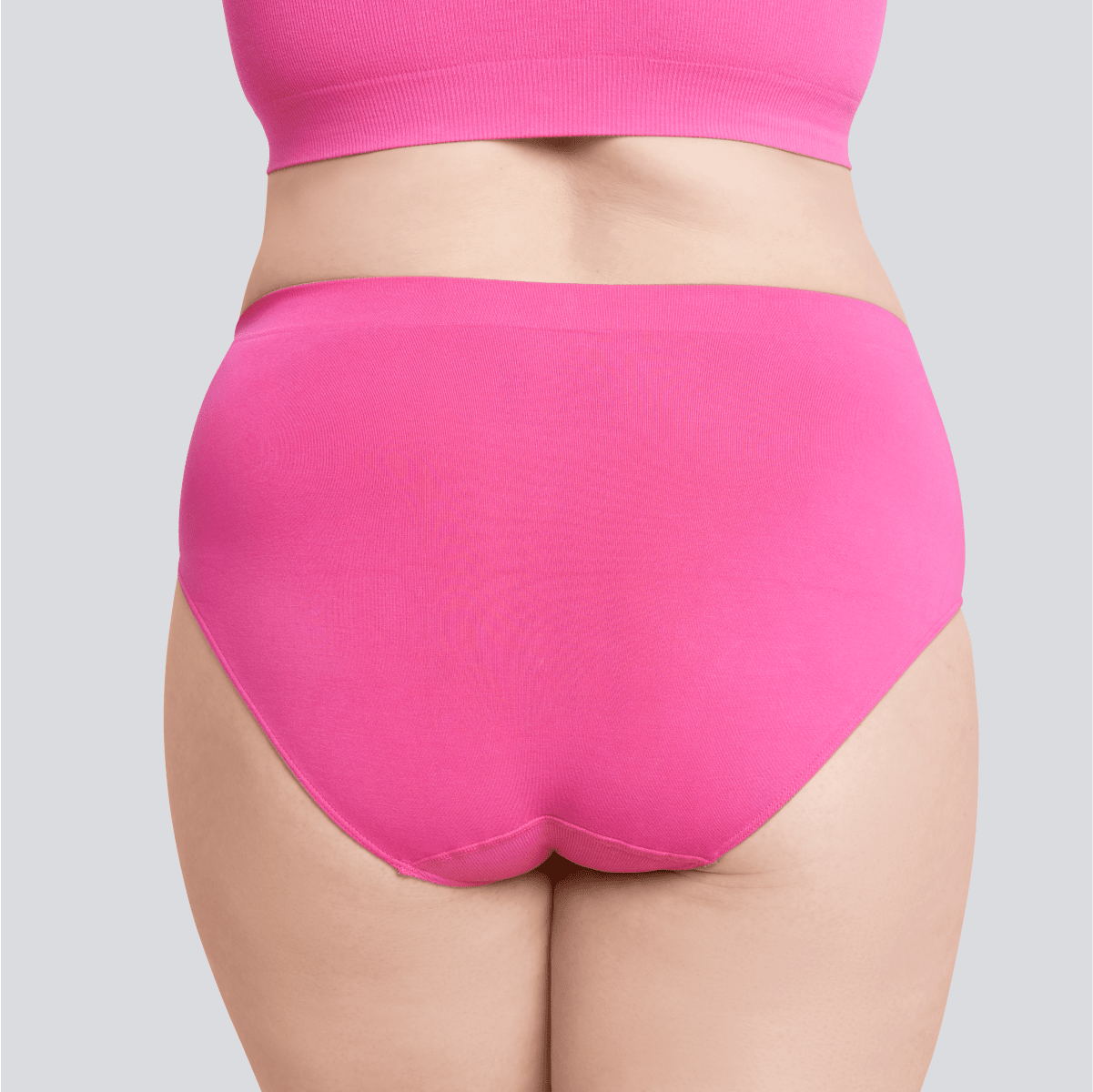 Women's SmoothFit Full Brief - Candy Pink - Bamboo Underwear