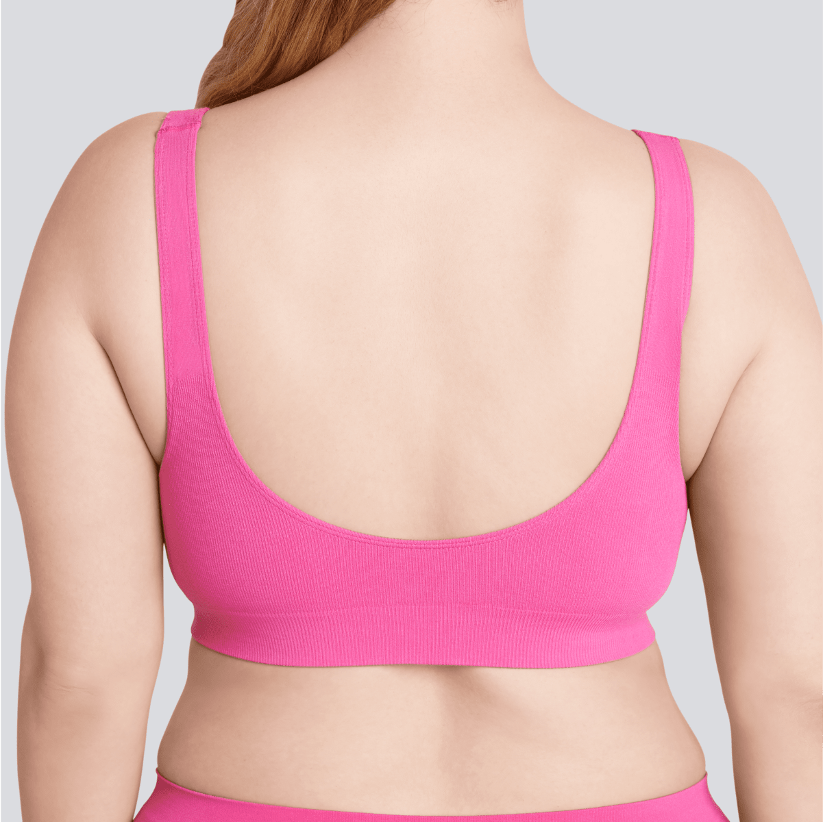 Women's SmoothFit Padded Bra - Candy Pink - Bamboo Underwear