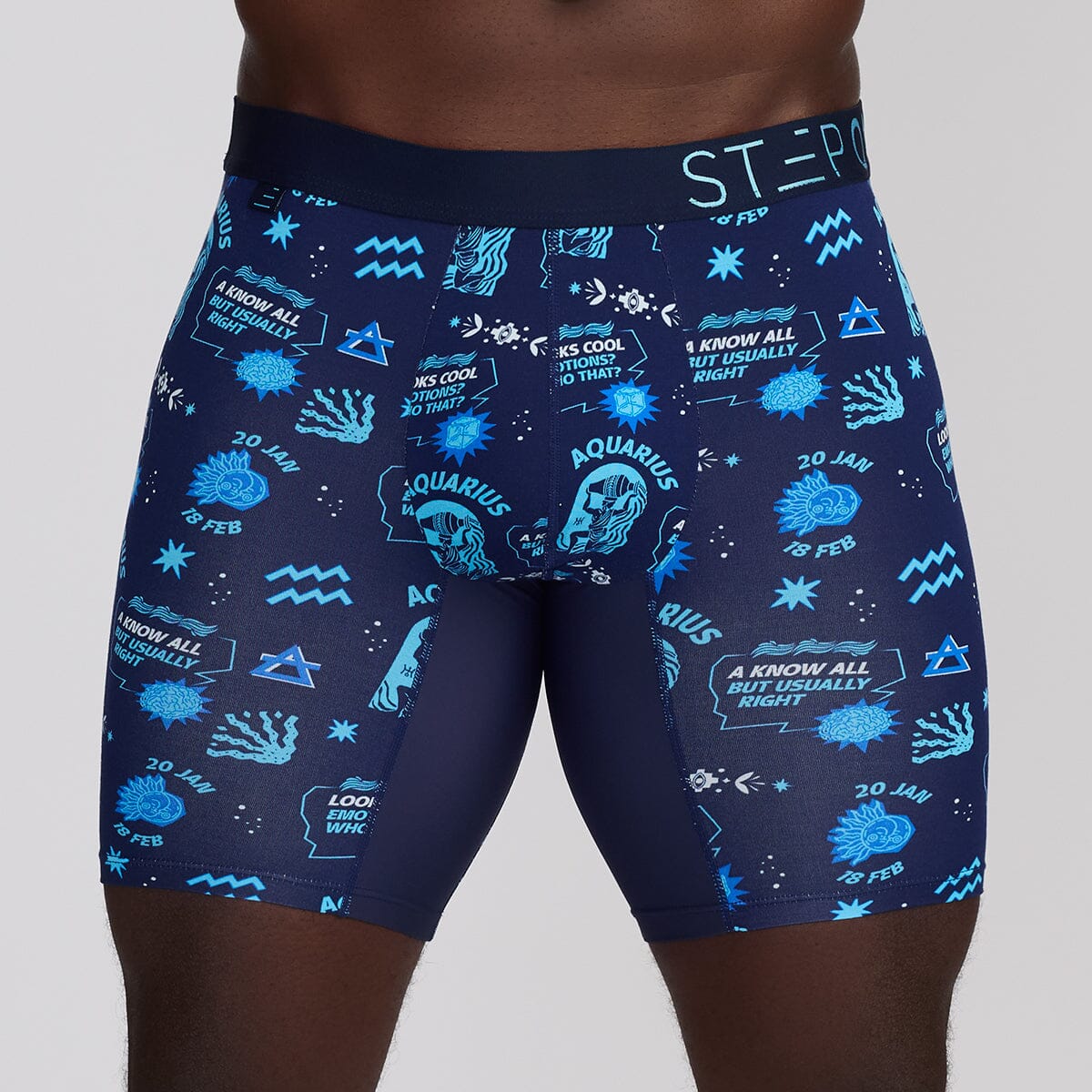 Boxer Brief - Aquarius - Bamboo Underwear - Model:Baba