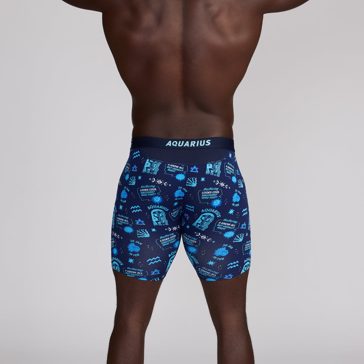 Boxer Brief - Aquarius - Bamboo Underwear - Model:Baba