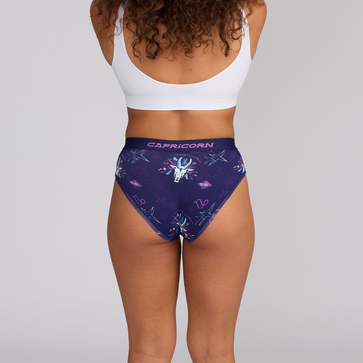 Women's Bikini Brief - Capricorn - Bamboo Underwear - Model:Alexandra