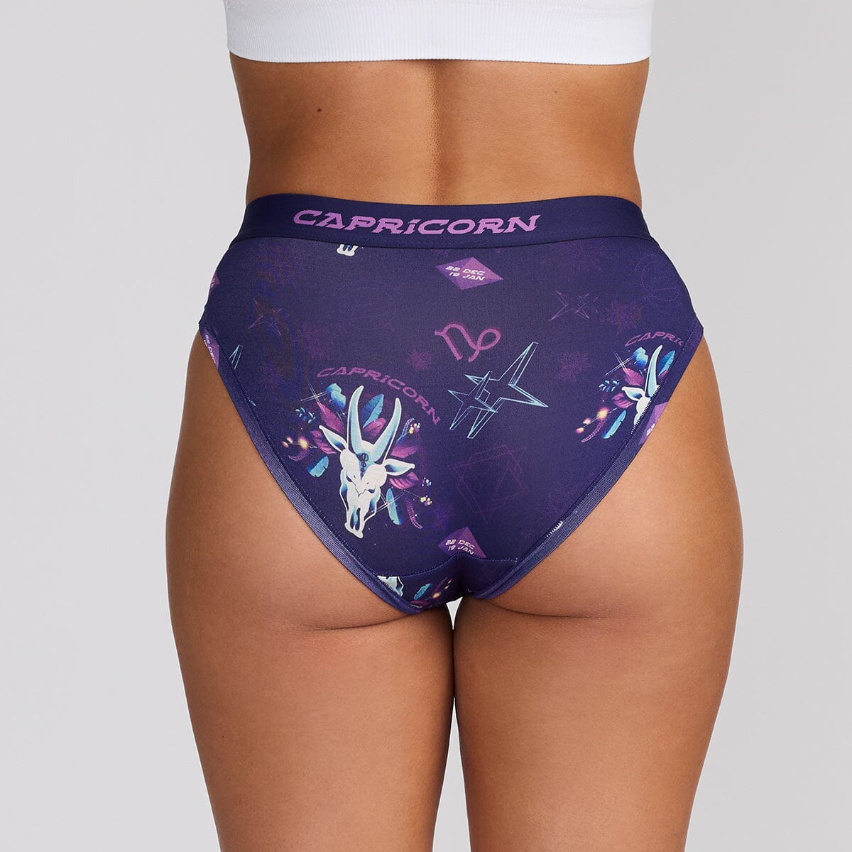 Women's Bikini Brief - Capricorn - Bamboo Underwear - Model:Elke