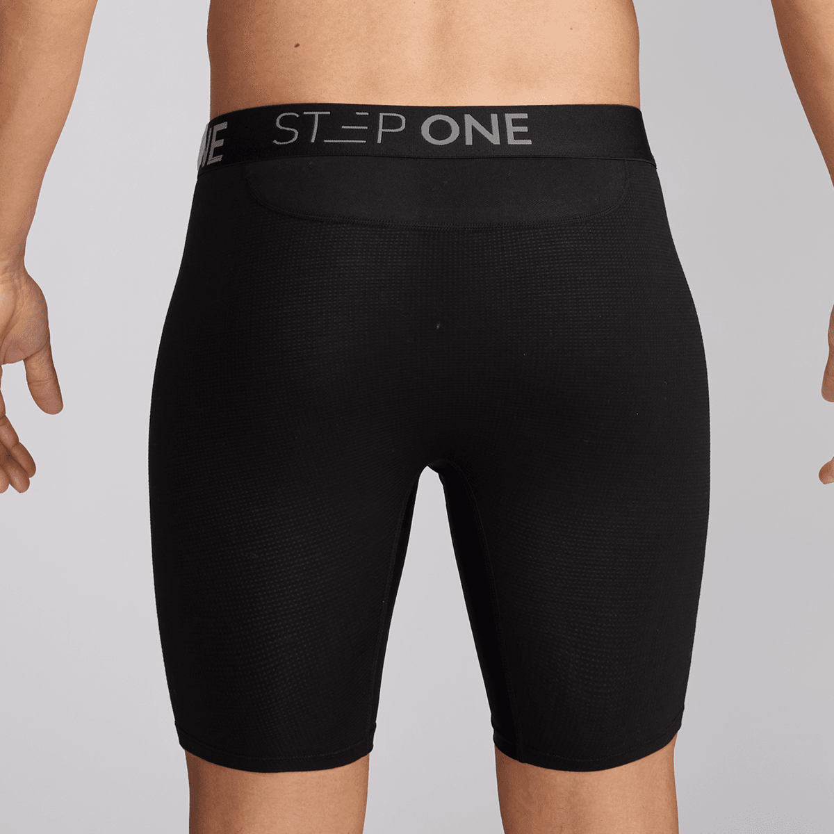 Boxer Brief Sport Cloud Mesh - Black - Bamboo Underwear - Model:Ivan M