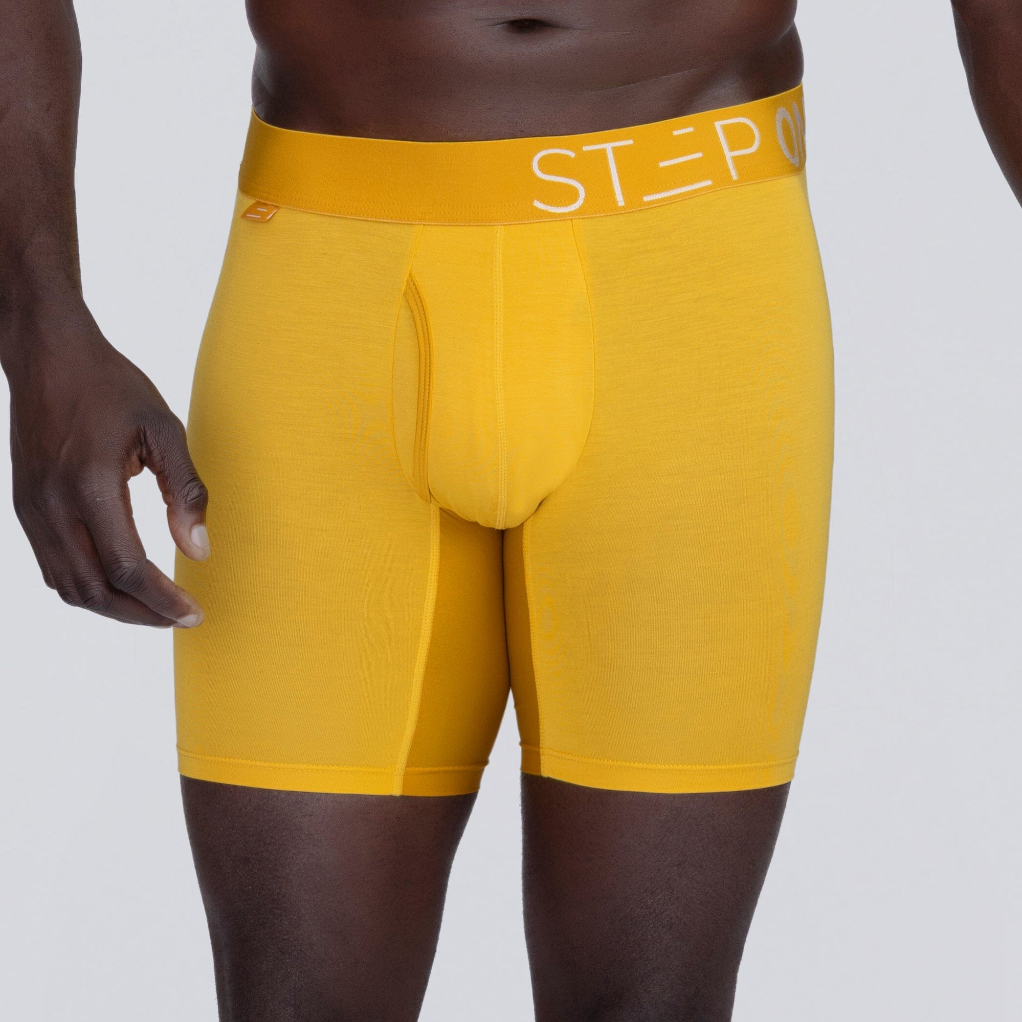 Boxer Brief Fly - Lemon Zest - Bamboo Underwear - Model:Baba