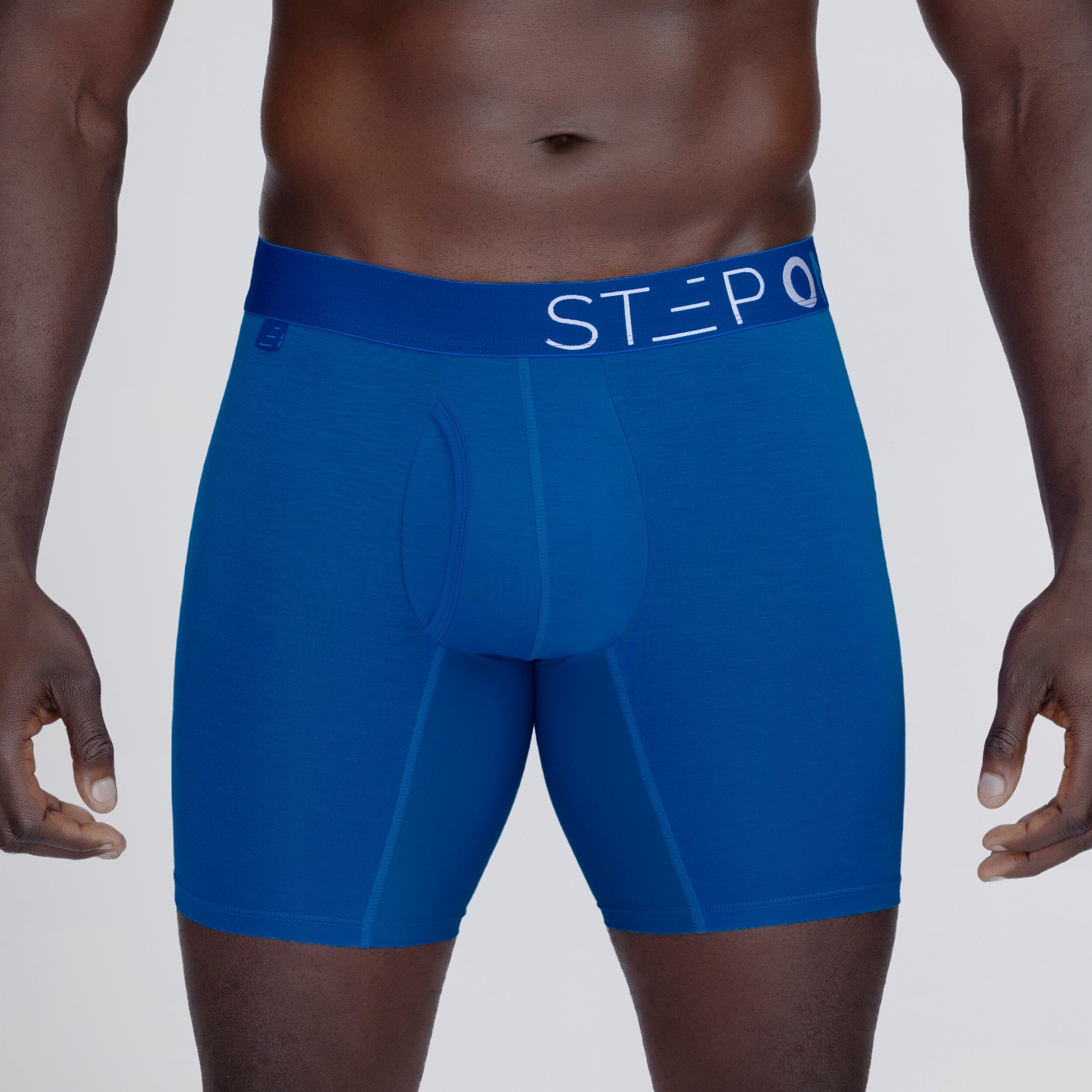 Boxer Brief Fly - Vivid Blue - Bamboo Underwear