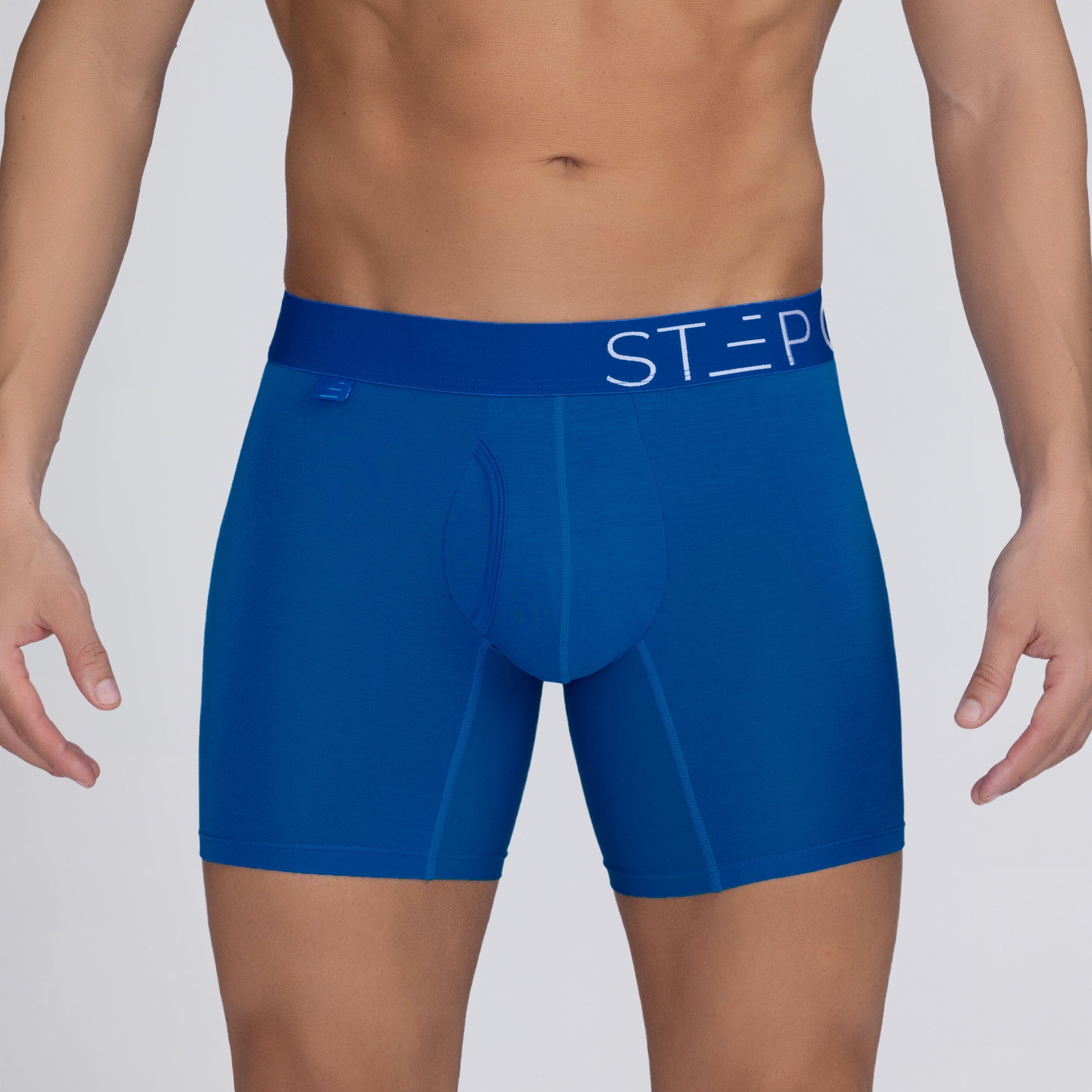 Boxer Brief Fly - Vivid Blue - Bamboo Underwear