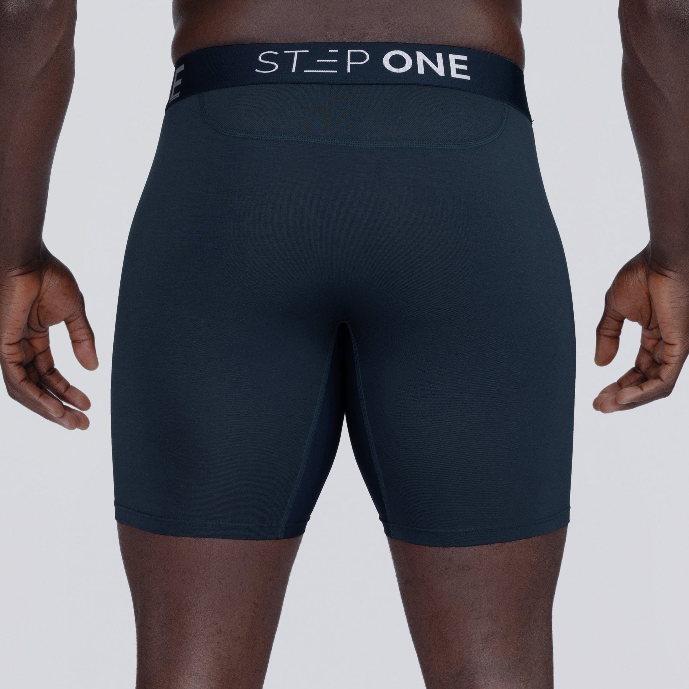 Boxer Brief - Dark Navy - Bamboo Underwear - Model:Baba