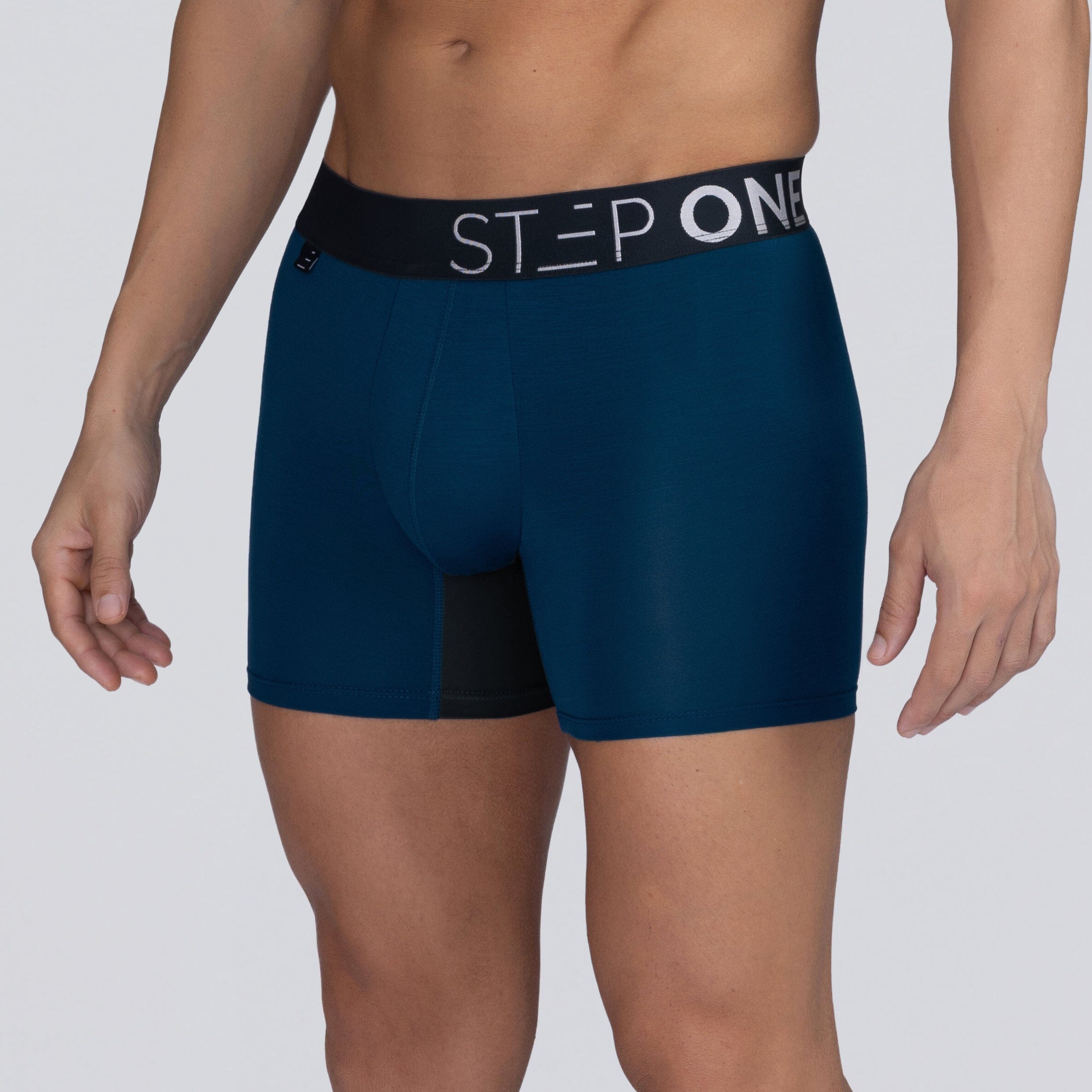 Boxer Brief - Blue Ocean - Bamboo Underwear - Model:Ivan