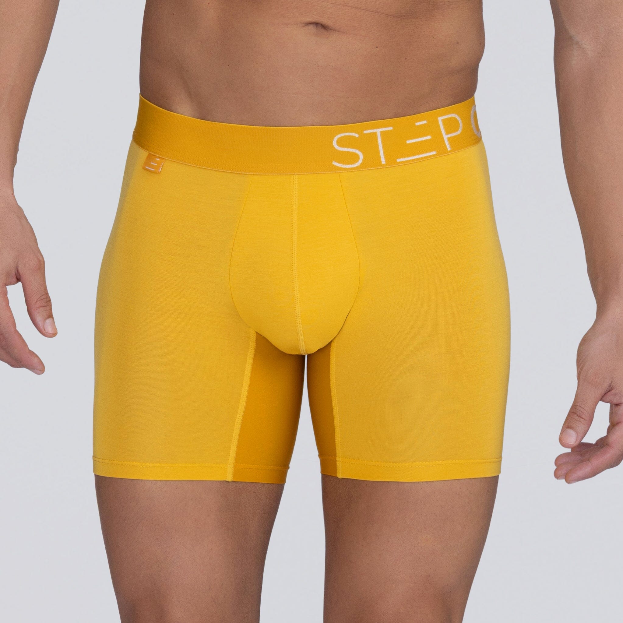 Boxer Brief - Lemon Zest - Bamboo Underwear - Model:Ivan