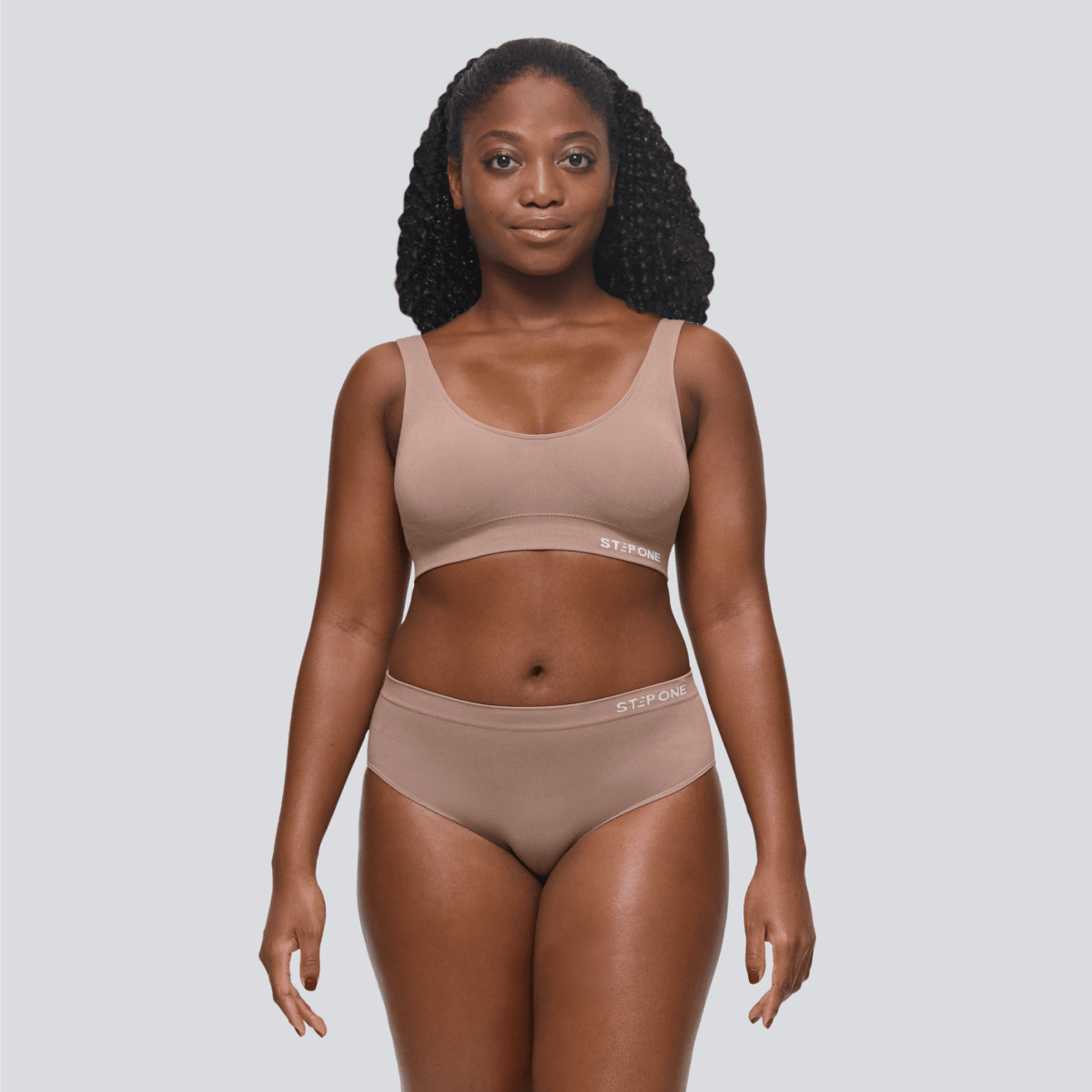 Women's SmoothFit Bikini Brief - Ash Brown - Bamboo Underwear