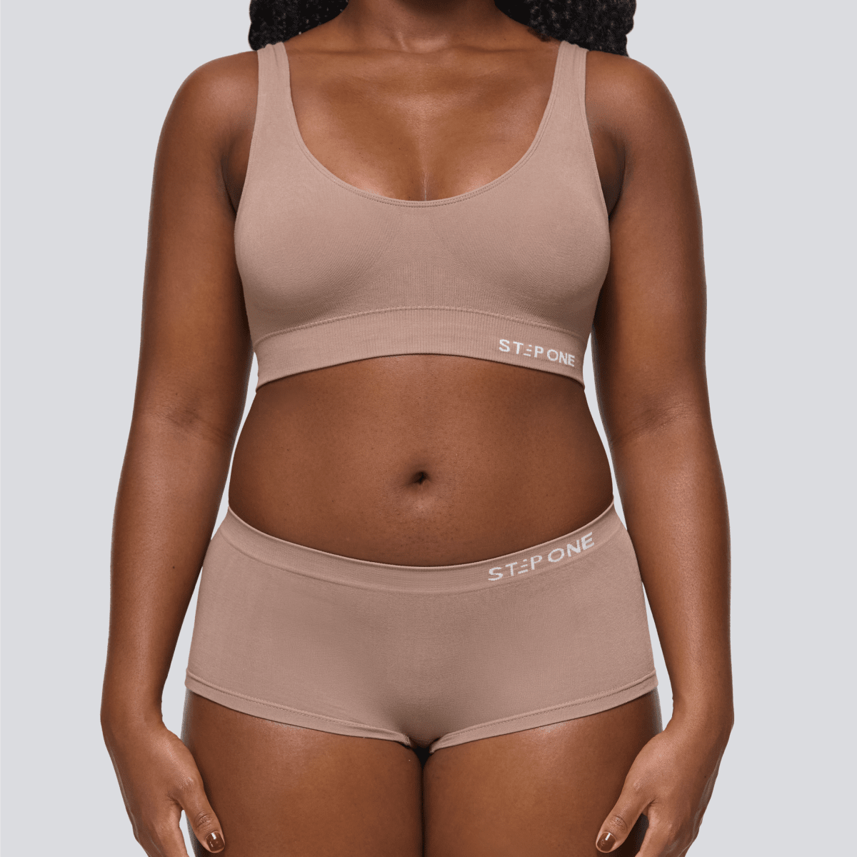 Women's SmoothFit Boyleg - Ash Brown - Bamboo Underwear