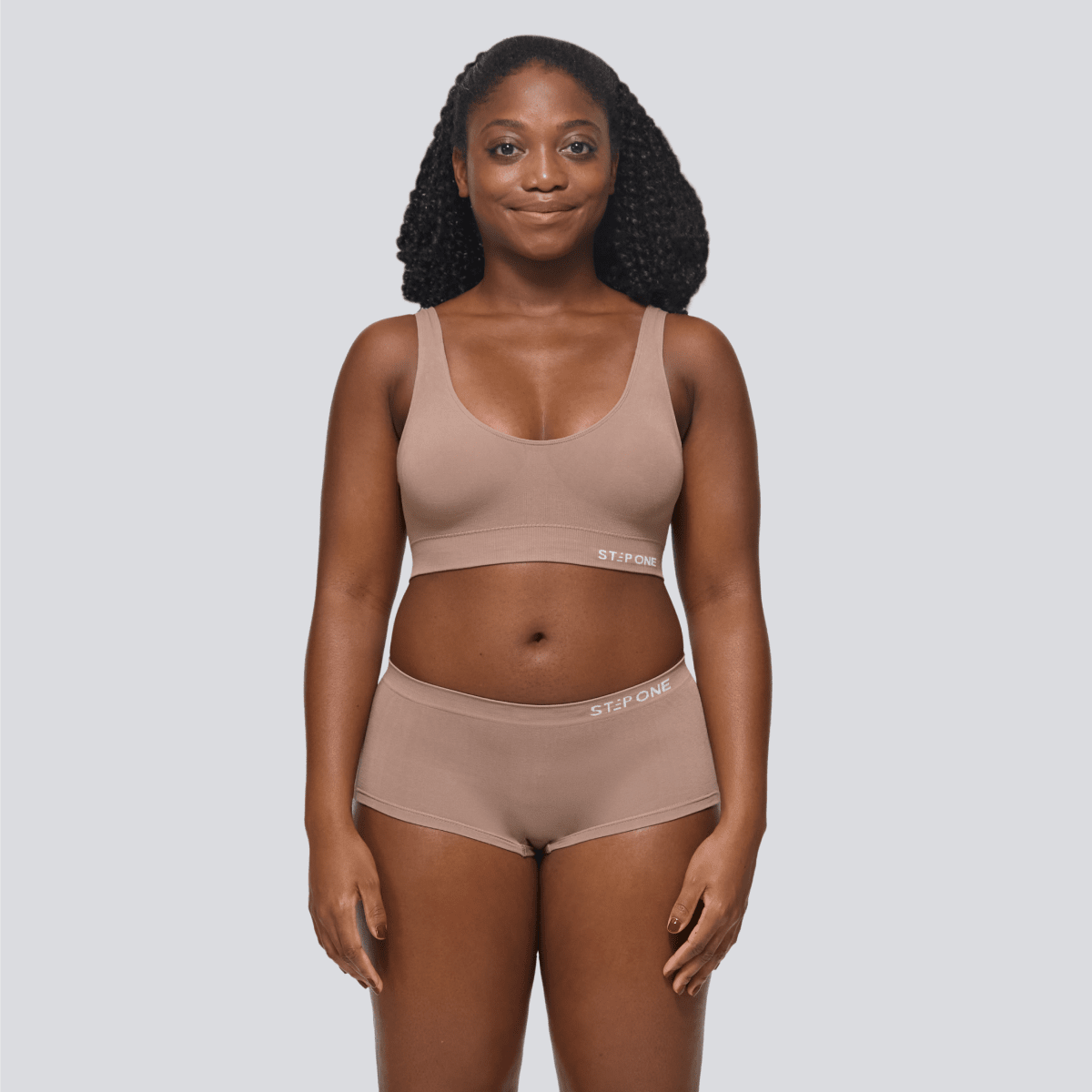 Women's SmoothFit Boyleg - Ash Brown - Bamboo Underwear
