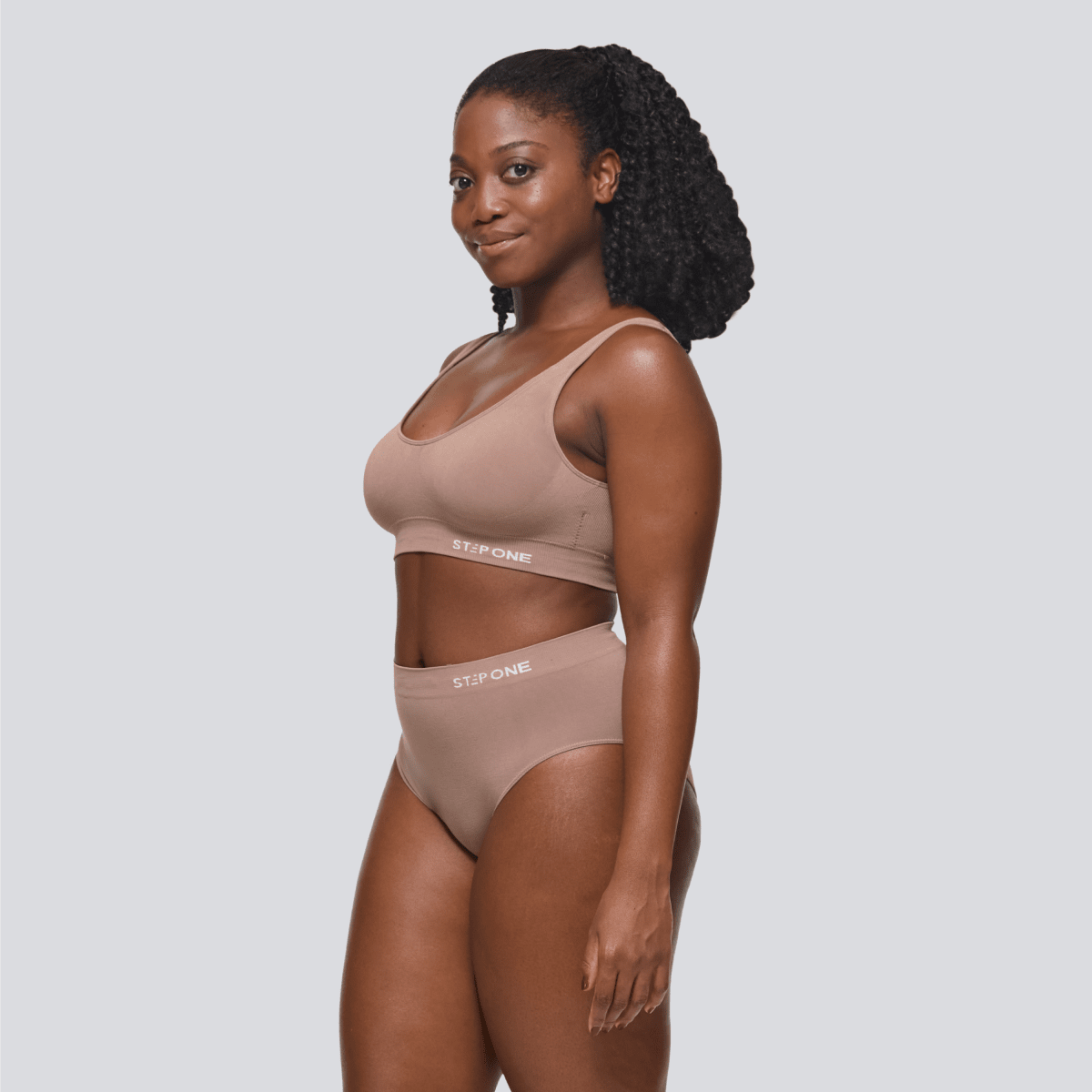 Women's SmoothFit Full Brief - Ash Brown - Bamboo Underwear