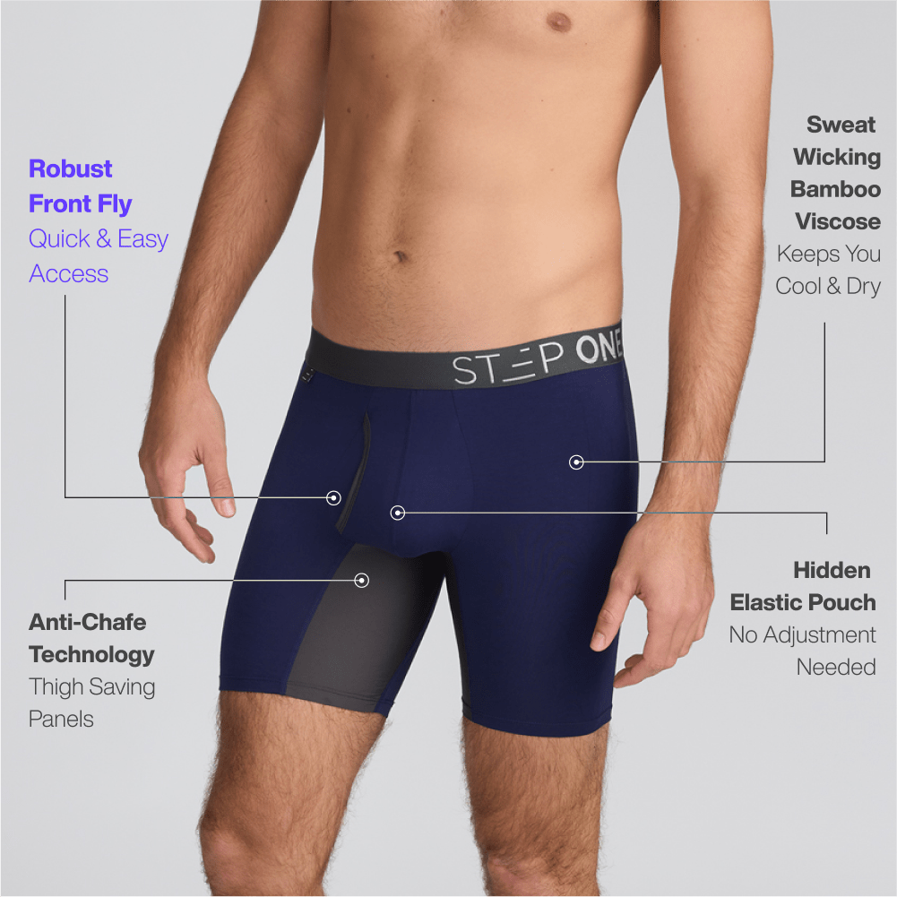 Boxer Brief Fly - Ahoy Sailor - Bamboo Underwear