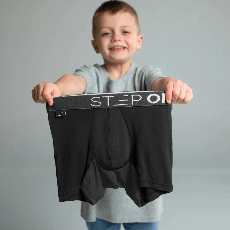 Boys Trunk - Black Currants - Bamboo Underwear