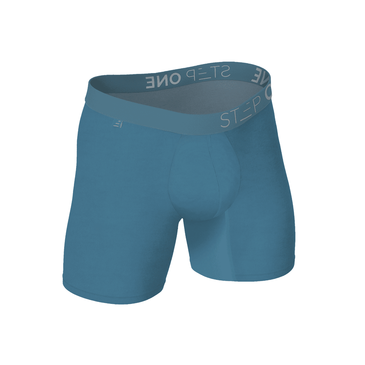 Men's Blue Bamboo Underwear Trunk