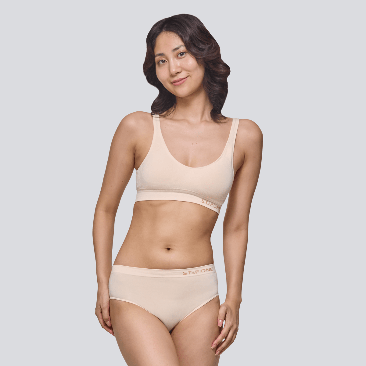 Women's SmoothFit Bikini Brief - Chic Champagne - Bamboo Underwear
