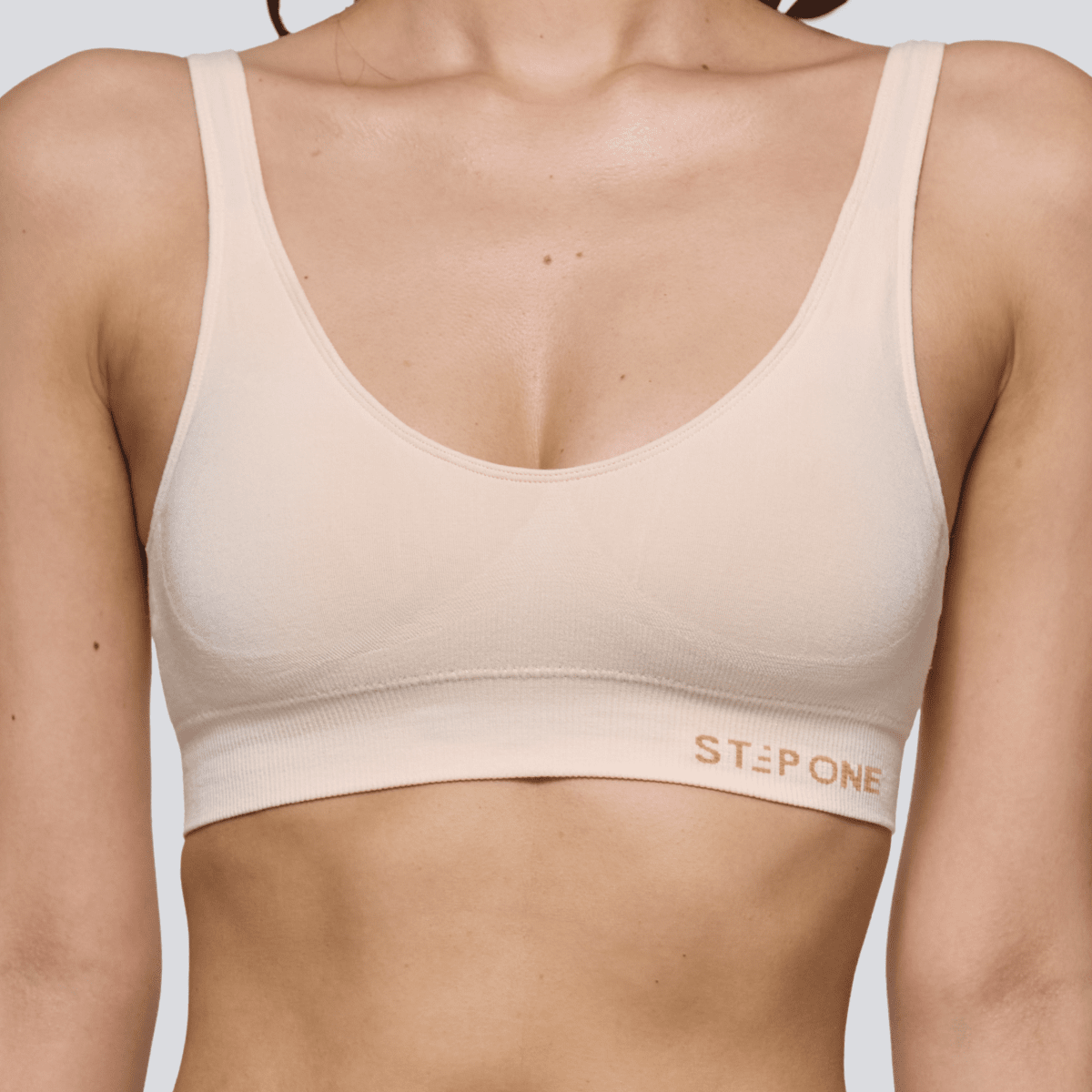 Women's SmoothFit Padded Bra - Chic Champagne - Bamboo Underwear