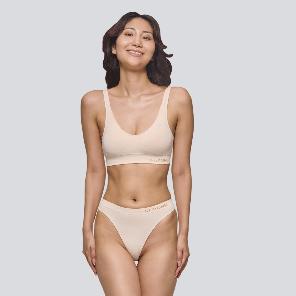 Women's SmoothFit Padded Bra - Chic Champagne - Bamboo Underwear
