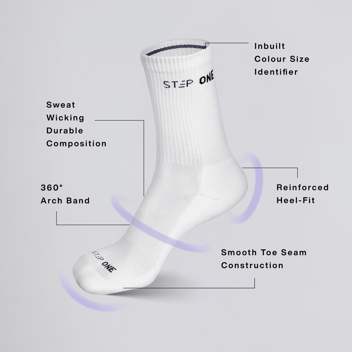 Unisex Crew Sock - Bamboo Underwear