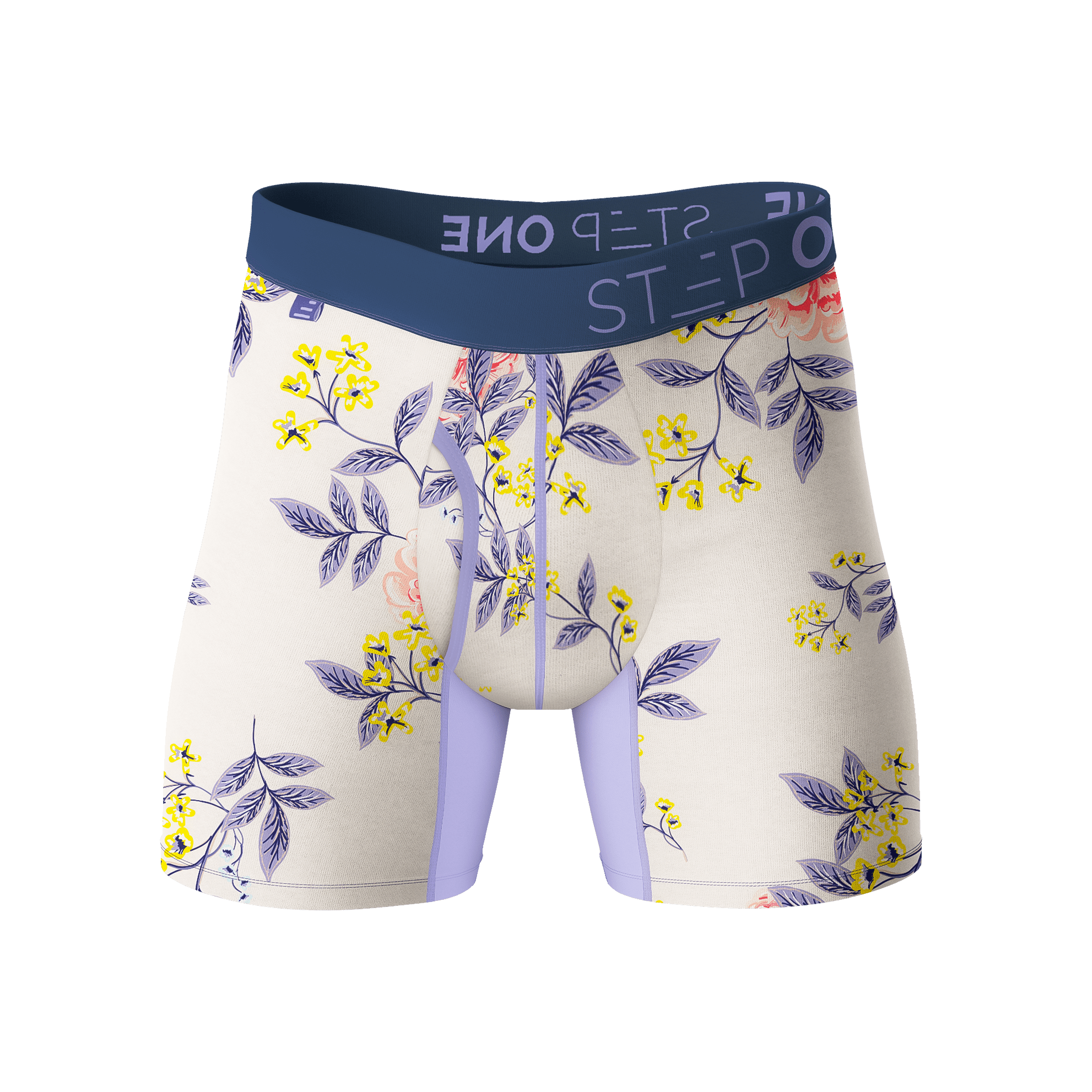 Boxer Brief Fly - Oriental Blossoms