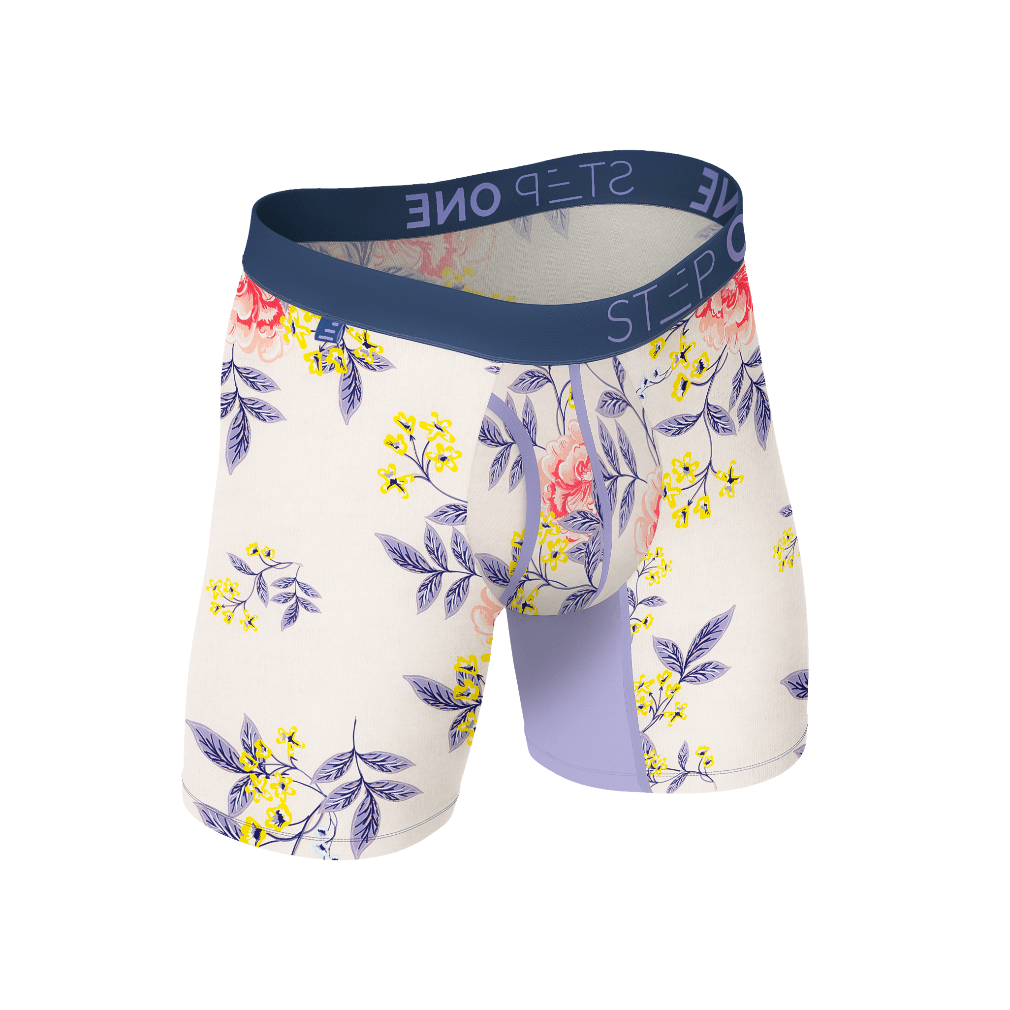 Boxer Brief Fly - Oriental Blossoms