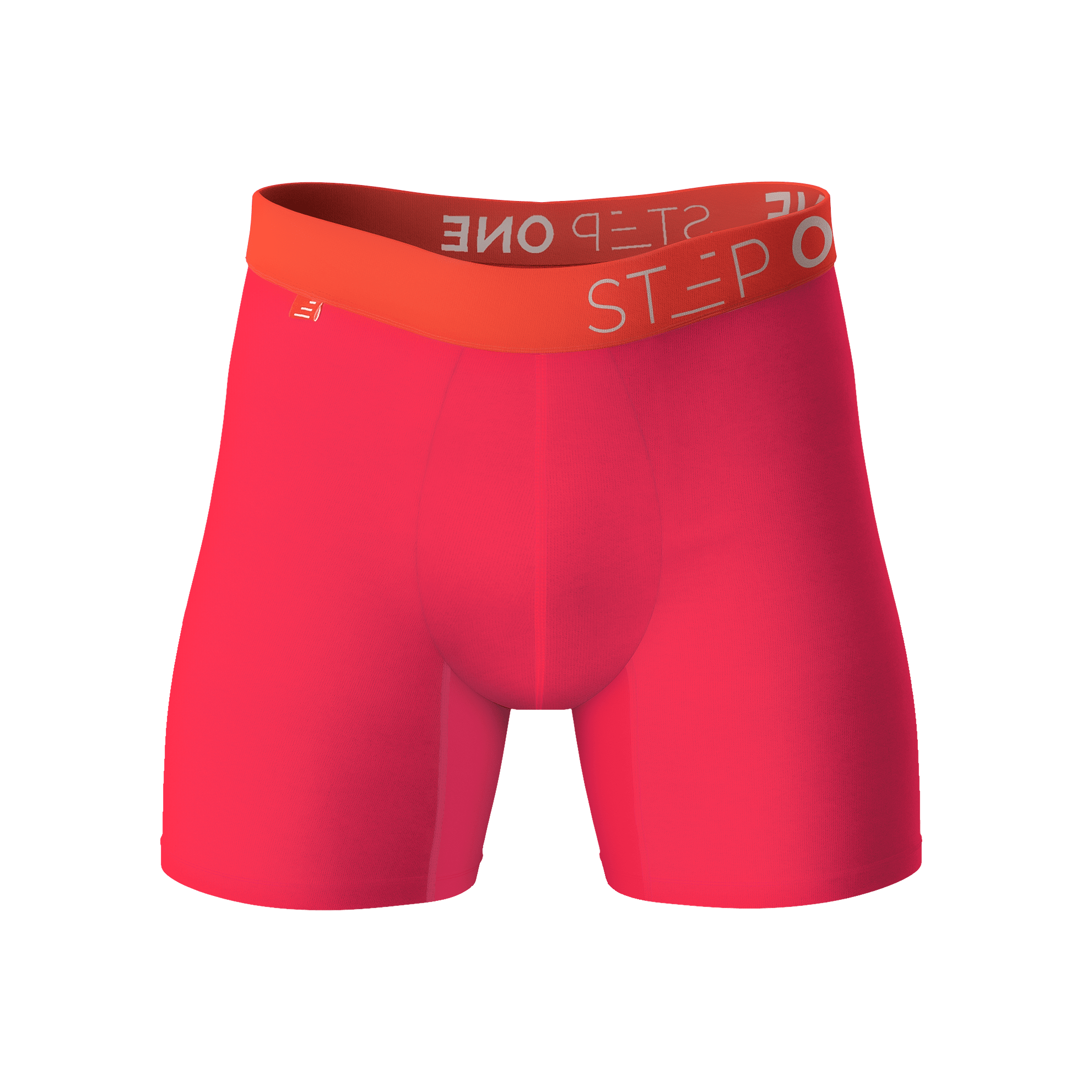 Step One Men's Bamboo Underwear Boxer Brief - Hot Sauce - Hot Sauce 6XL