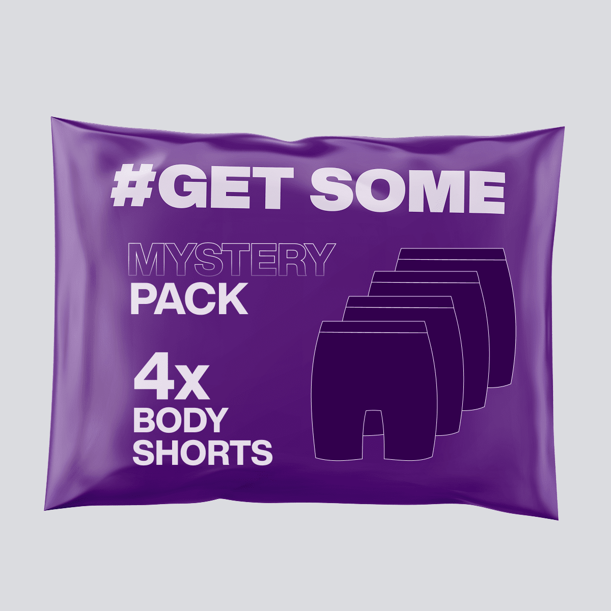 Women's Body Short - Mystery 4x Pack - Bamboo Underwear