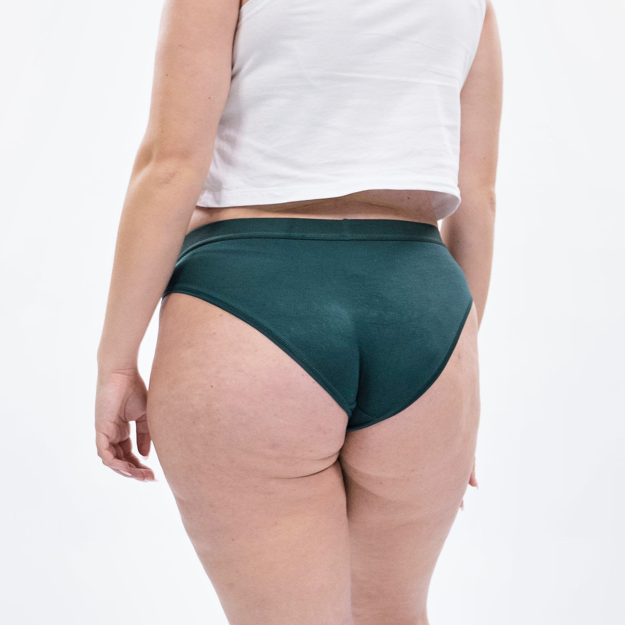 Women's Bikini Brief - Forest - Model - #size_XL
