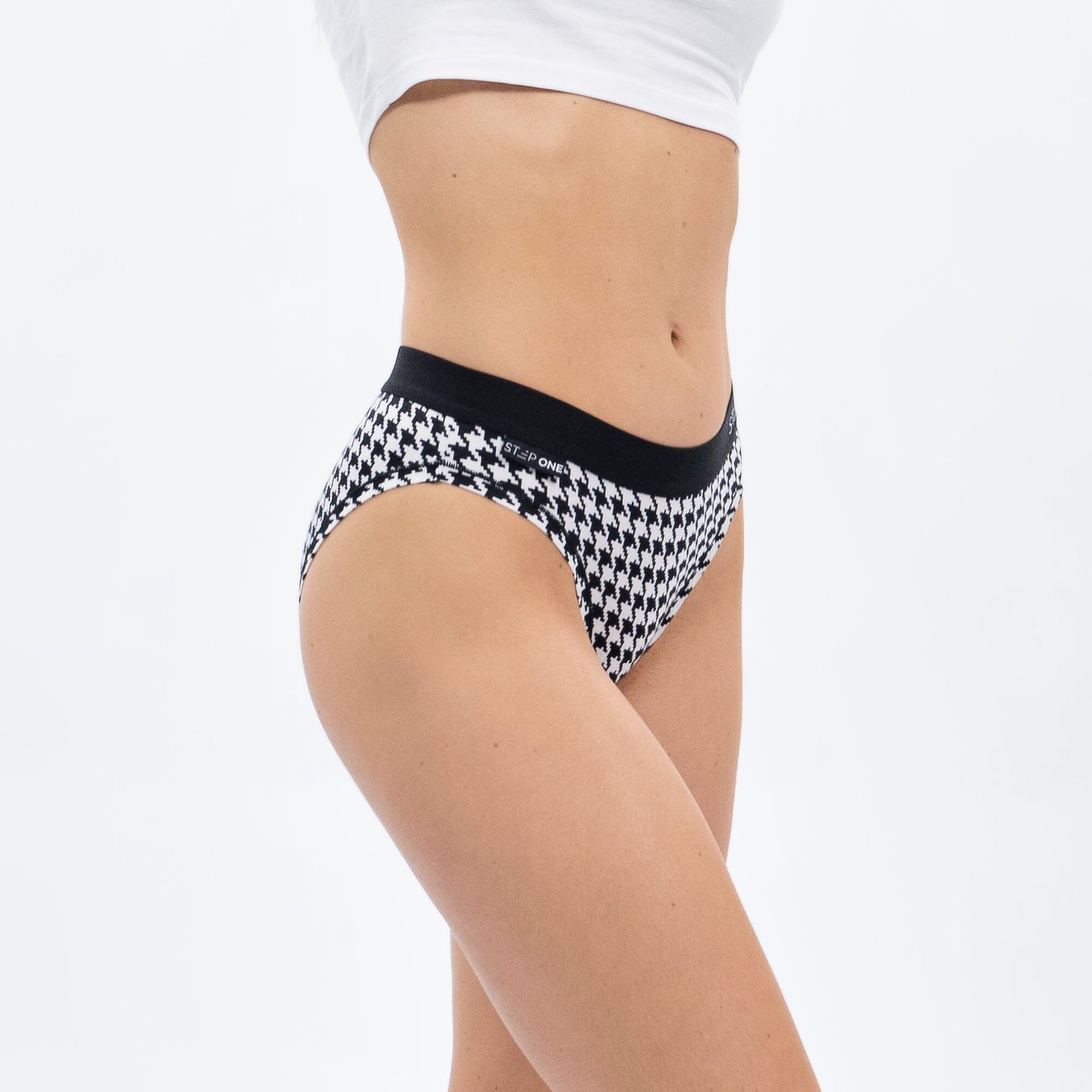 Women's Bikini Brief - Bossy Bums - Model - #size_XS