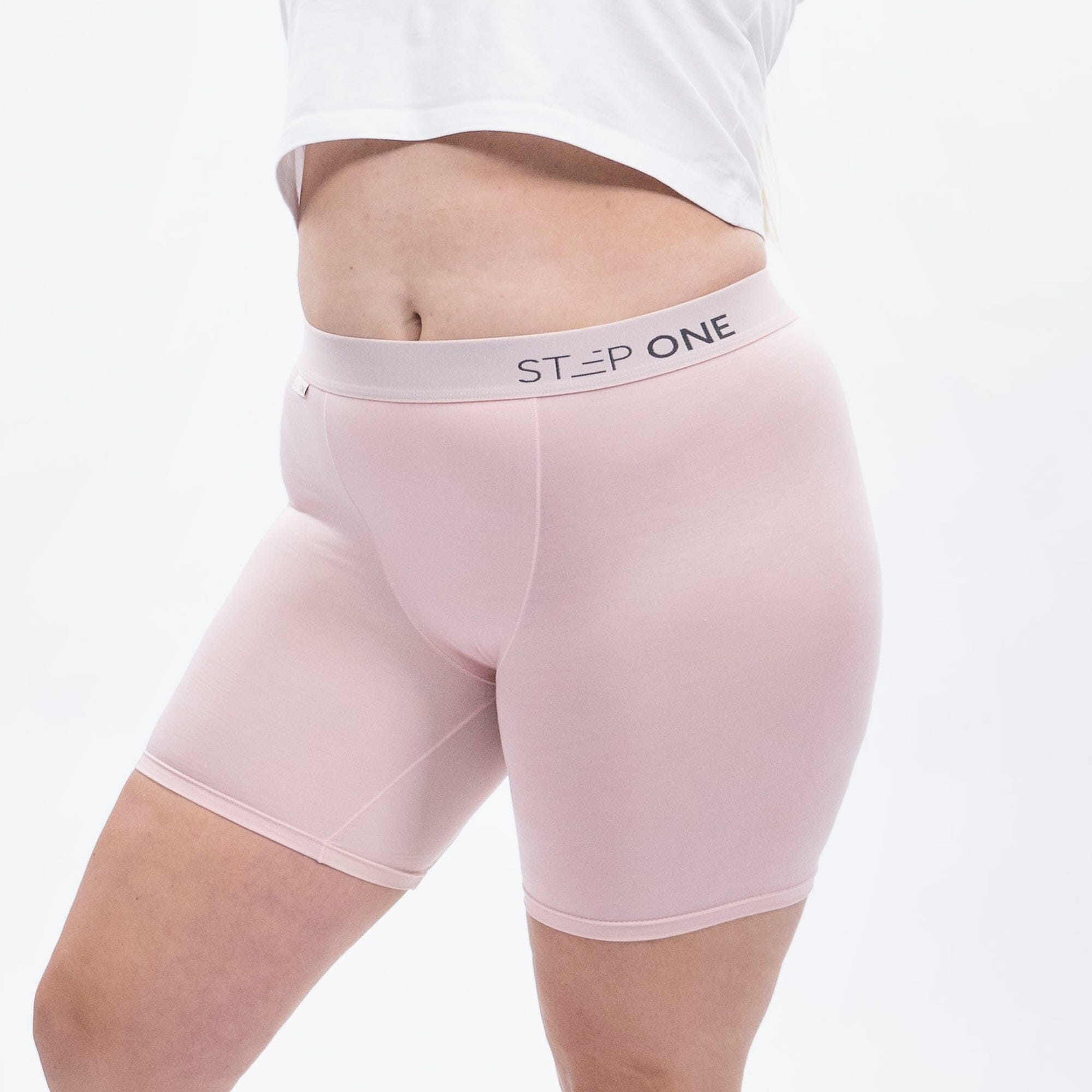Women's Boxer Brief - Blush - Model - #size_4XL