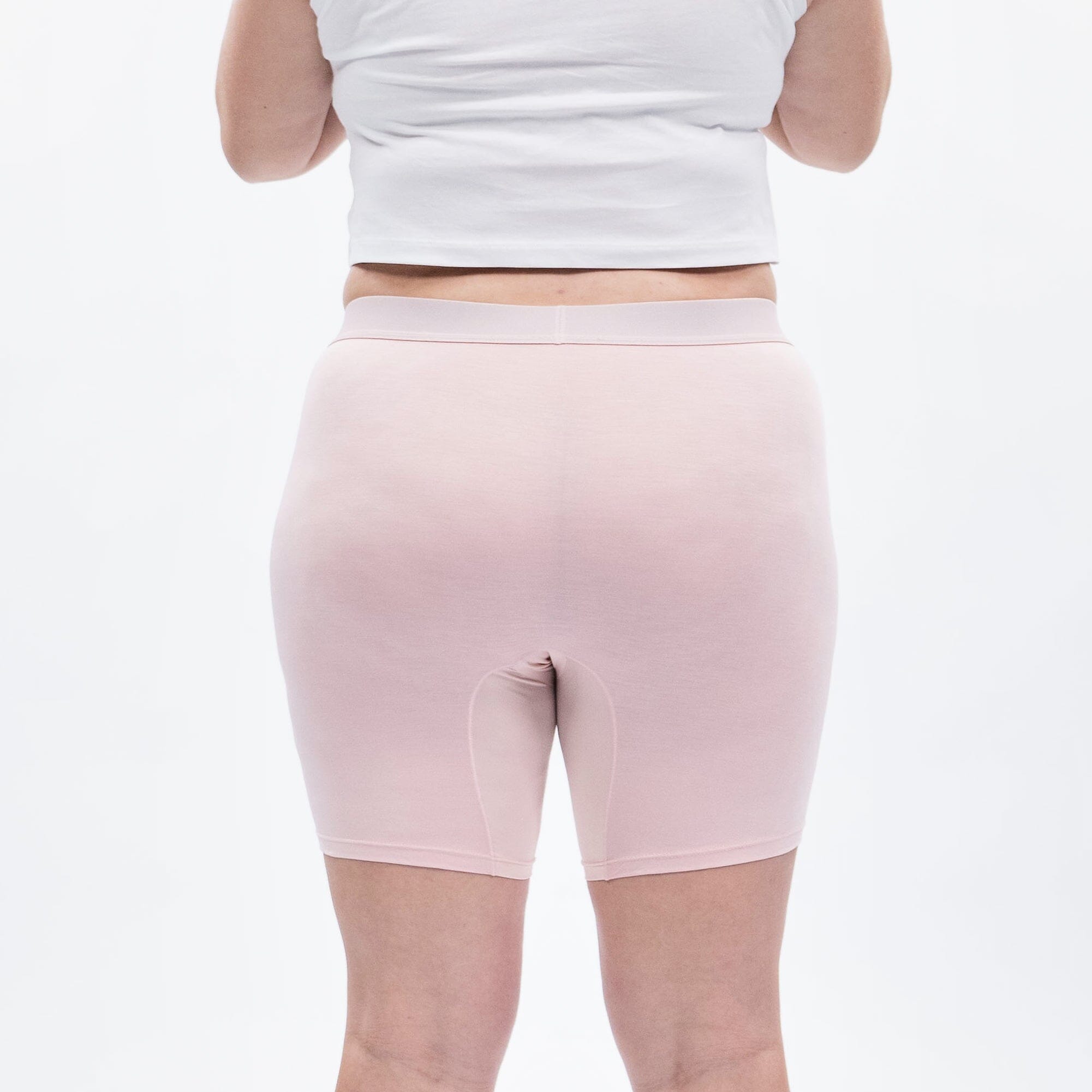 Women's Boxer Brief - Blush - Model - #size_4XL