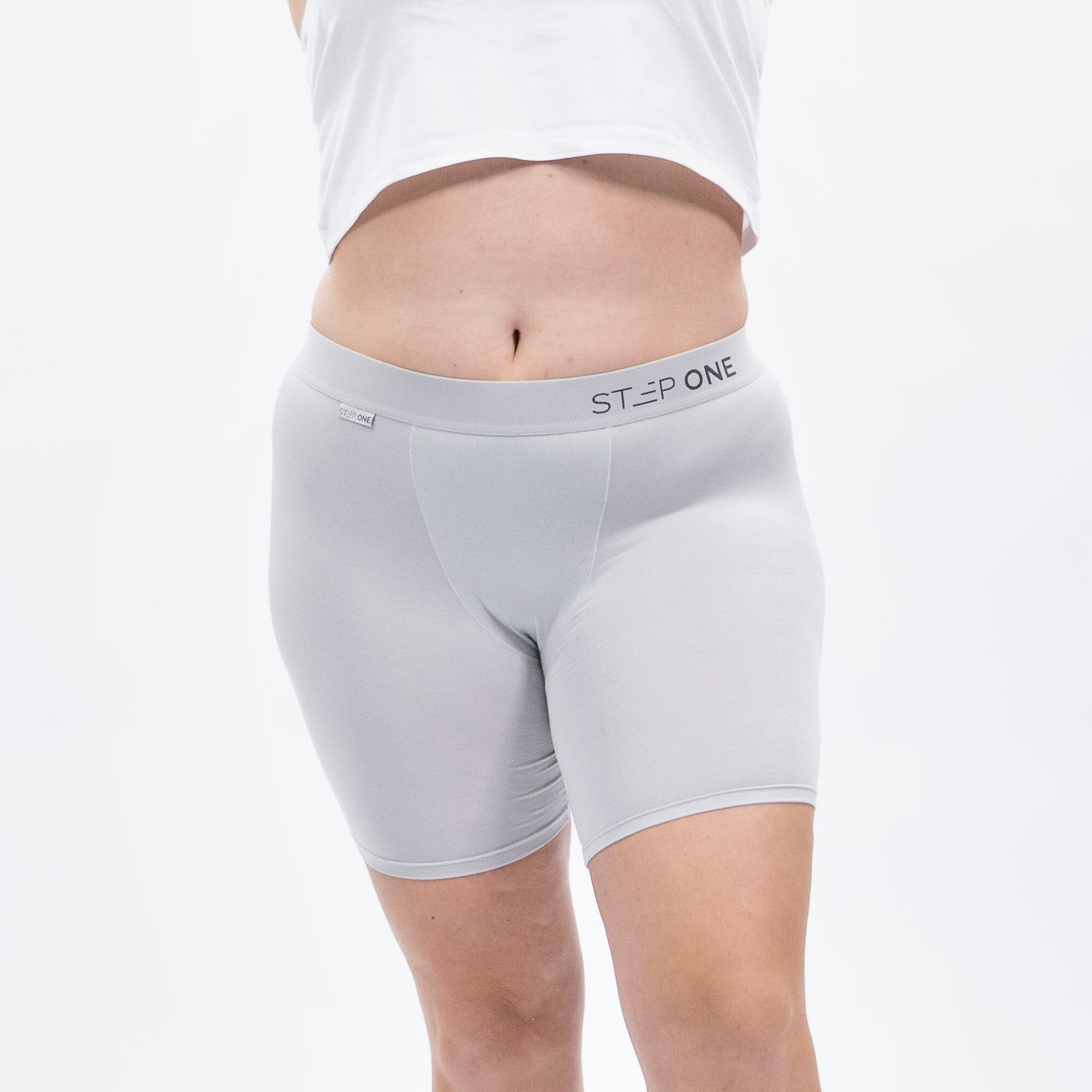 Women's Boxer Brief - Stone - Model - #size_4XL
