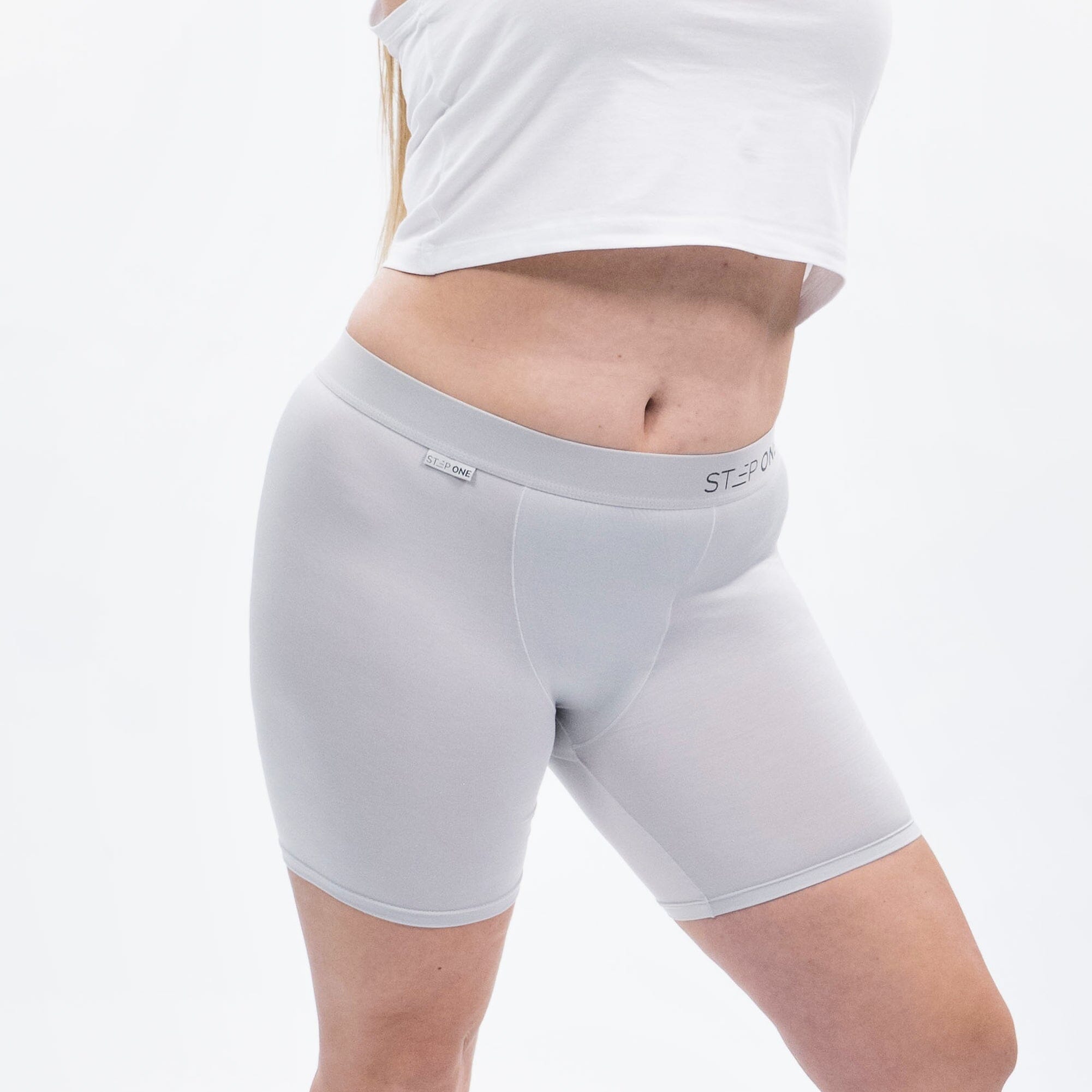 Women's Boxer Brief - Stone - Model - #size_3XL