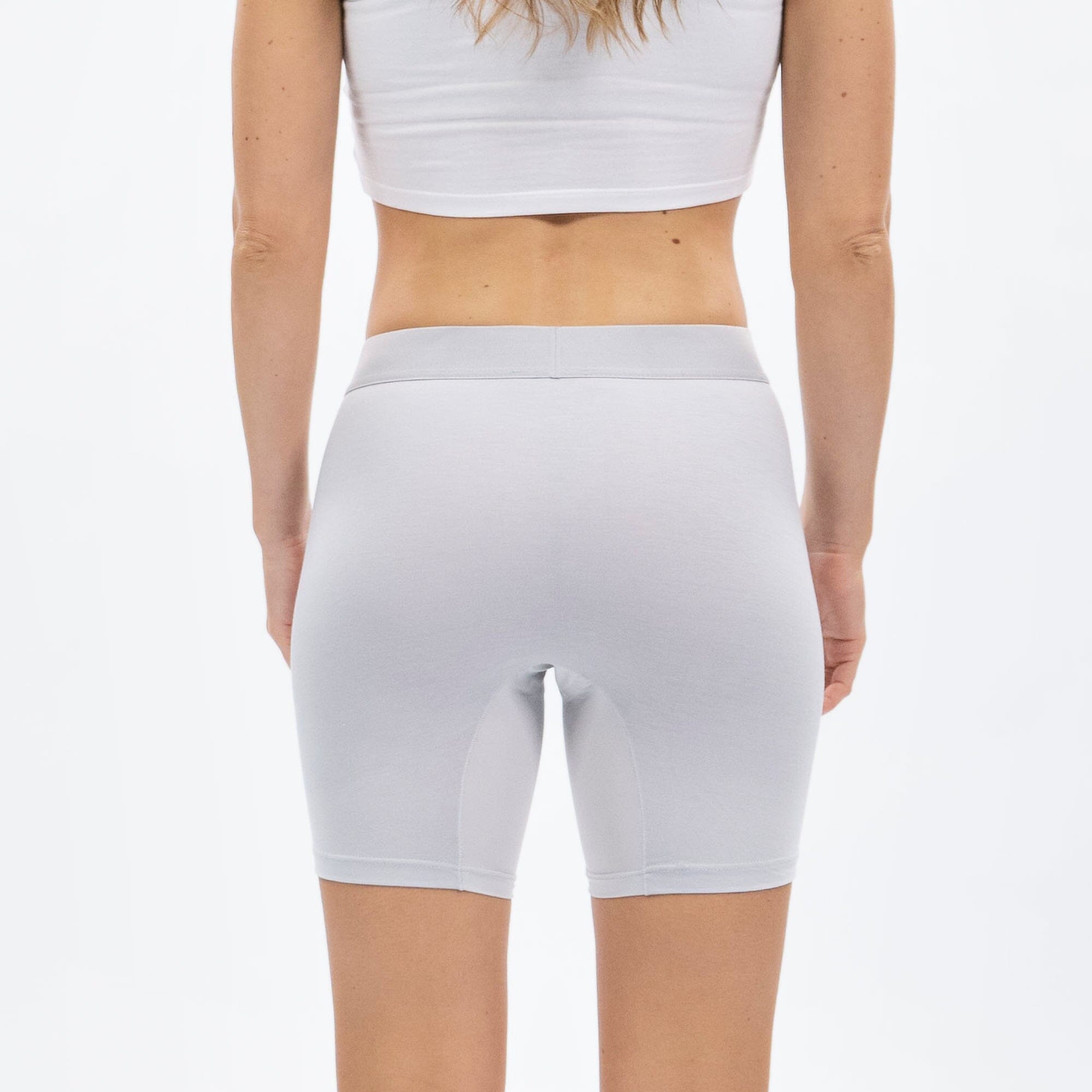 Women's Boxer Brief - Stone - Model - #size_XS