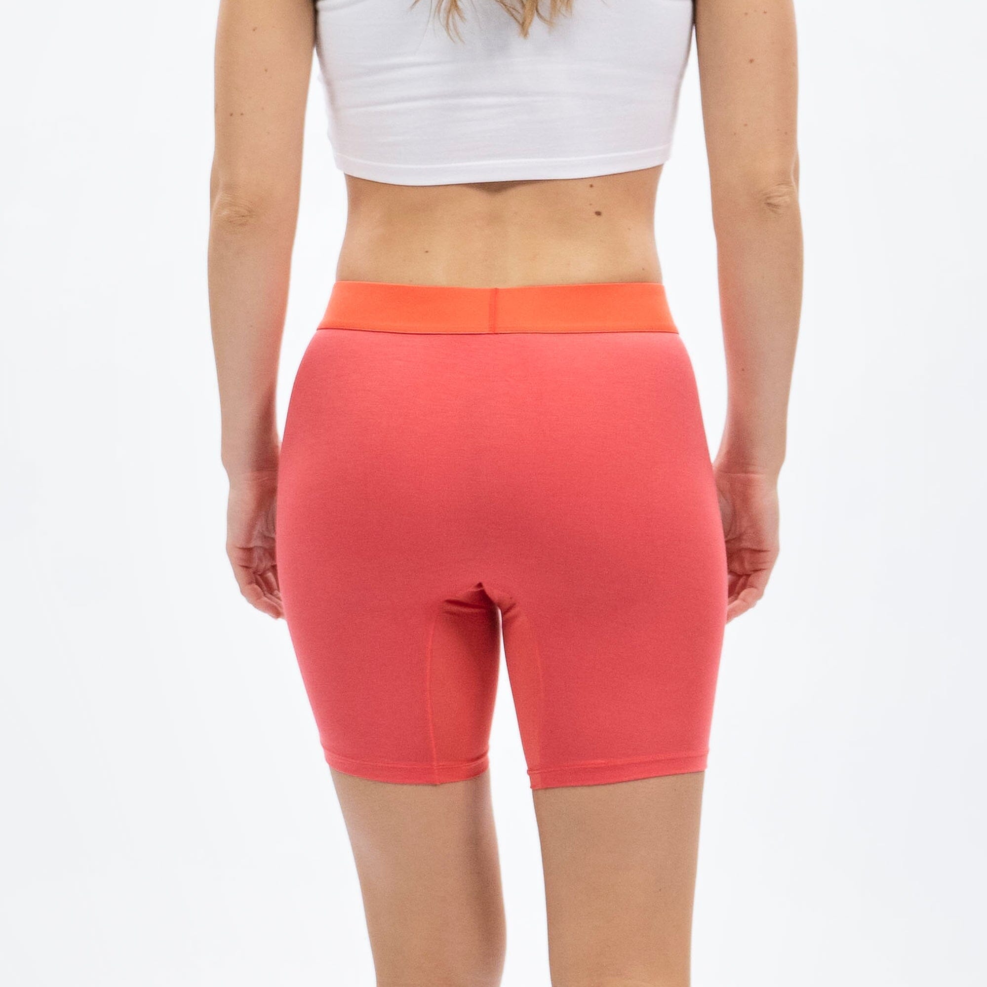 Women's Boxer Brief - Hot Sauce - Model - #size_Small
