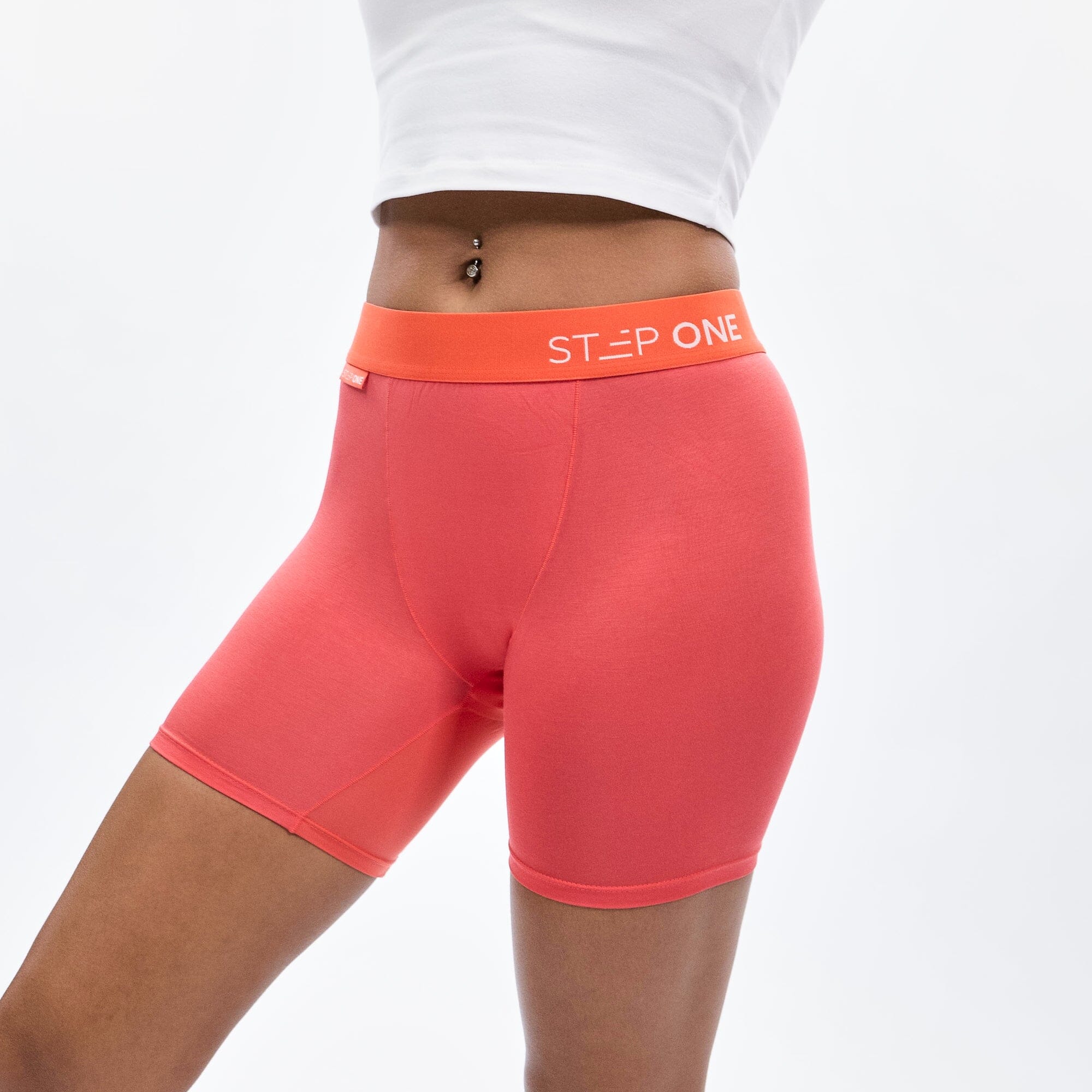 Women's Boxer Brief - Hot Sauce - Model - #size_Medium