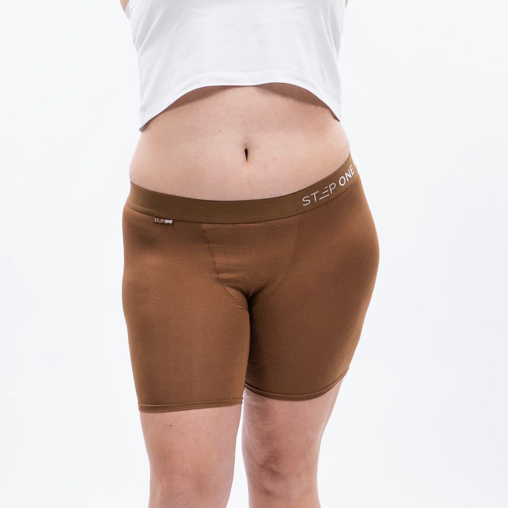 Women's Boxer Brief - Mahogany - Model - #size_3XL