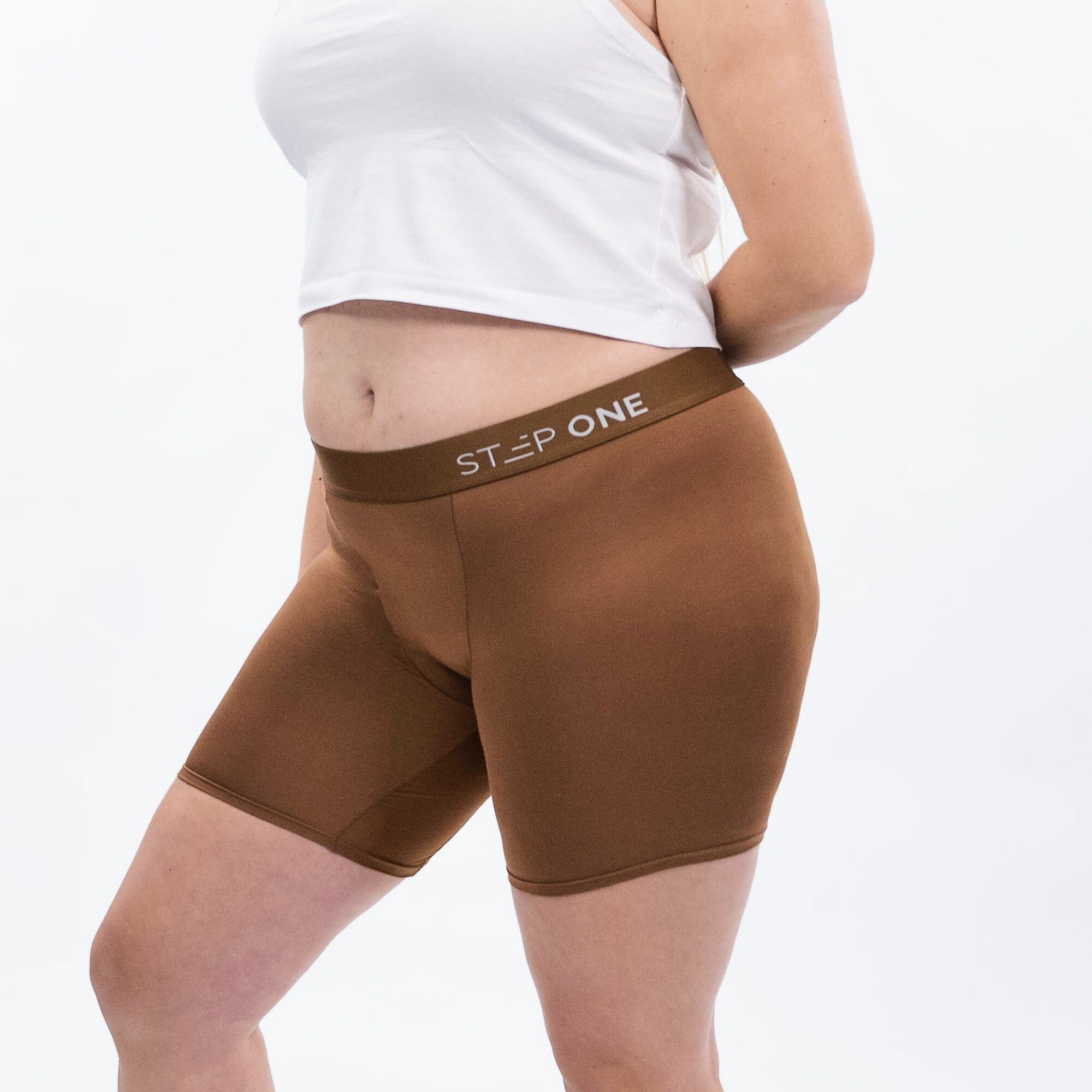 Women's Boxer Brief - Mahogany - Model - #size_3XL