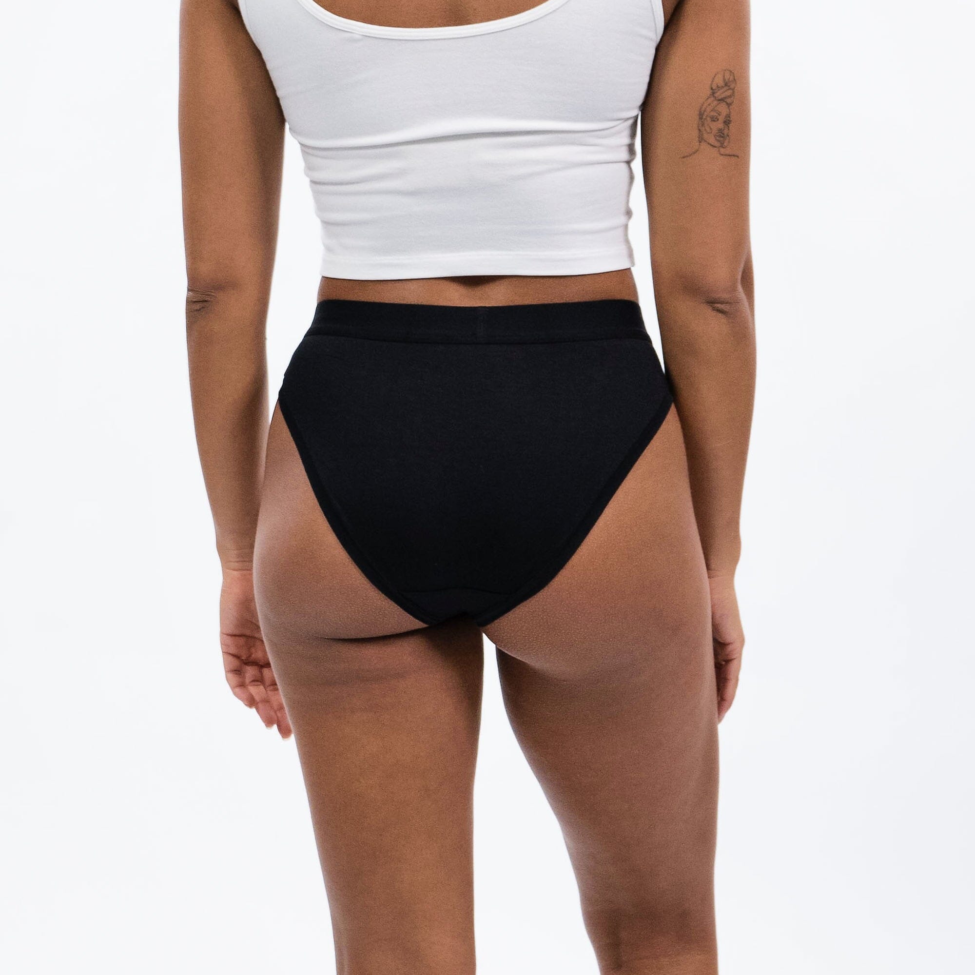 Women's Bikini Brief - Tap Shoe - Model - #size_Medium